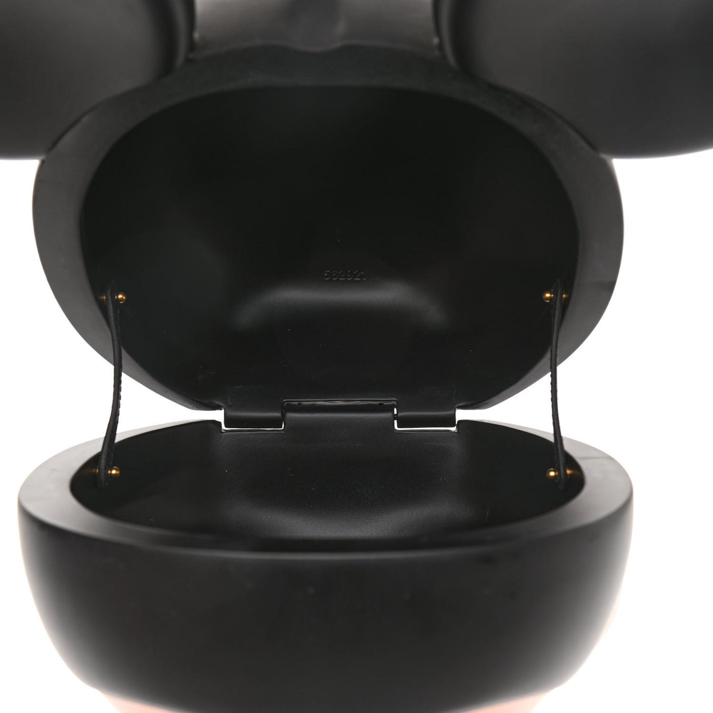 X DISNEY Plastic Mickey Mouse Top Handle Bag Black