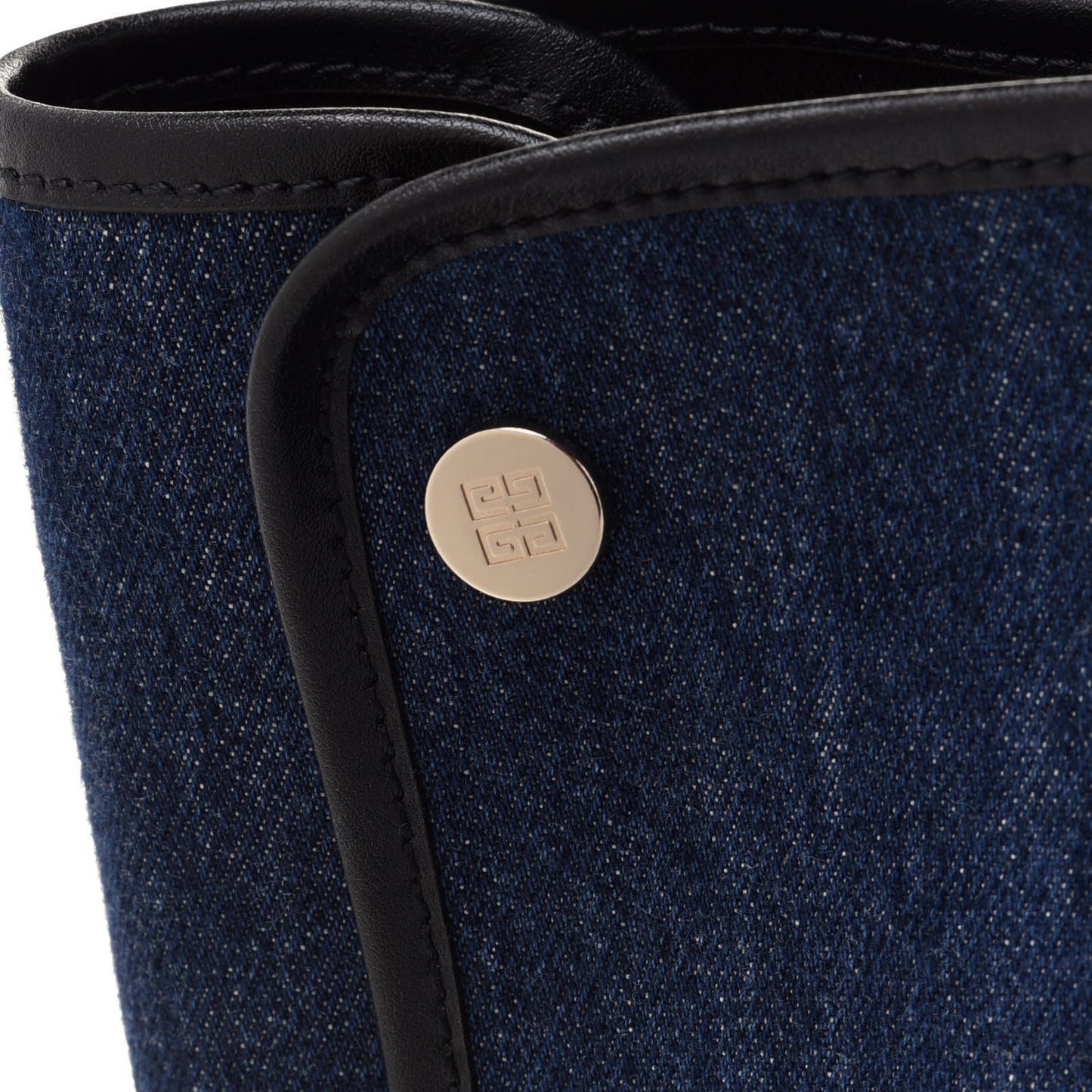 Denim Medium Logo Bond Shopper Tote Blue