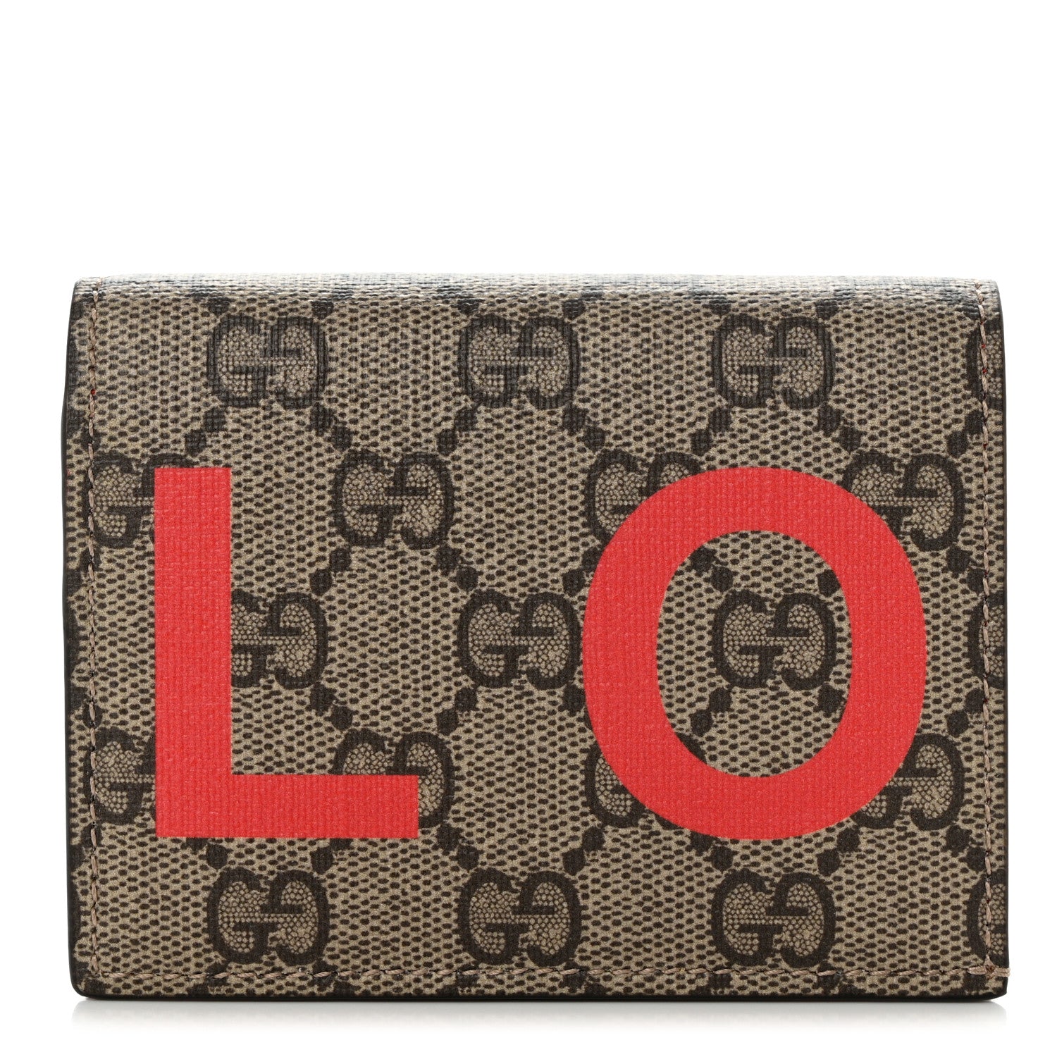 Gucci GG Supreme Monogram Moon Calfskin Love Valentines Day Card