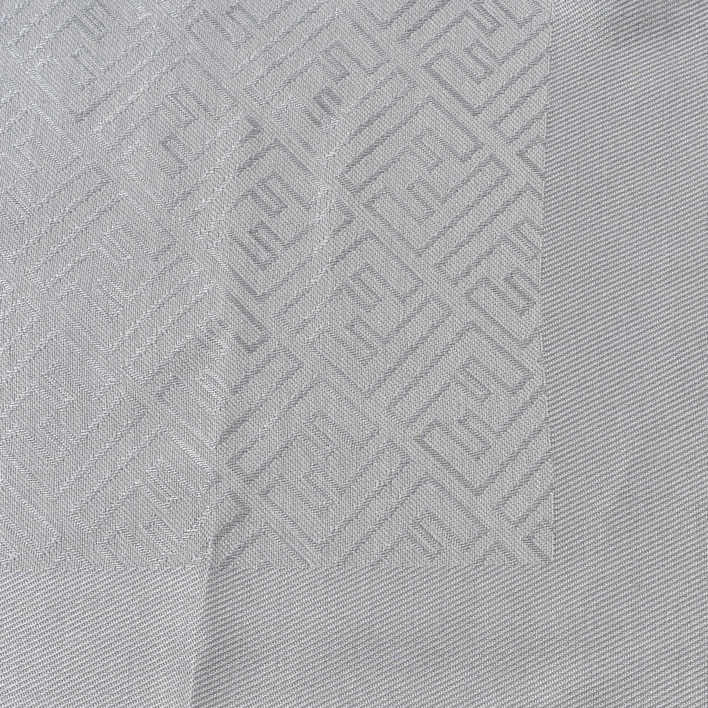 Silk Wool FF Shawl Grey