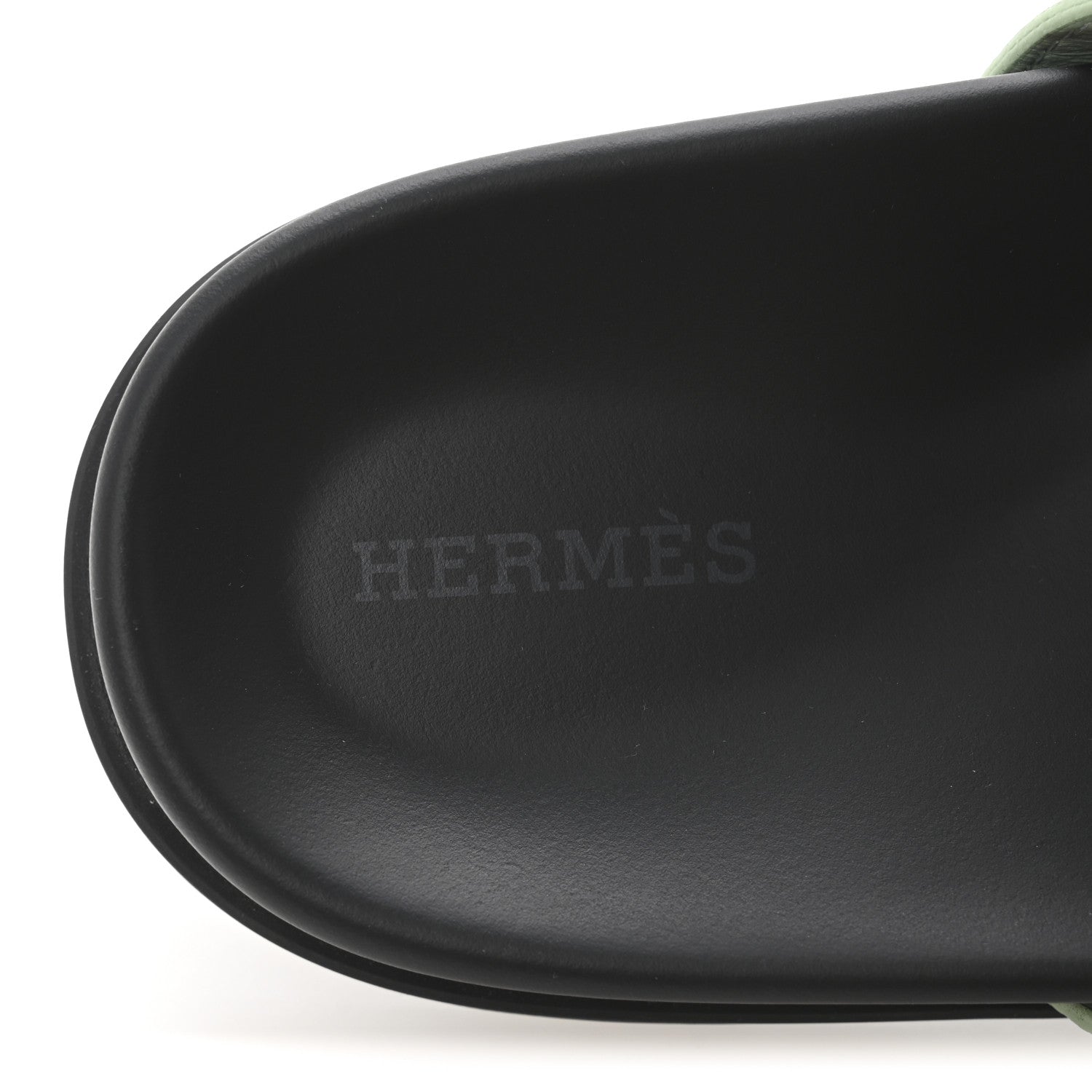 Hermes Epsom Womens Chypre Sandals 40 Vert Jade 8 of 9