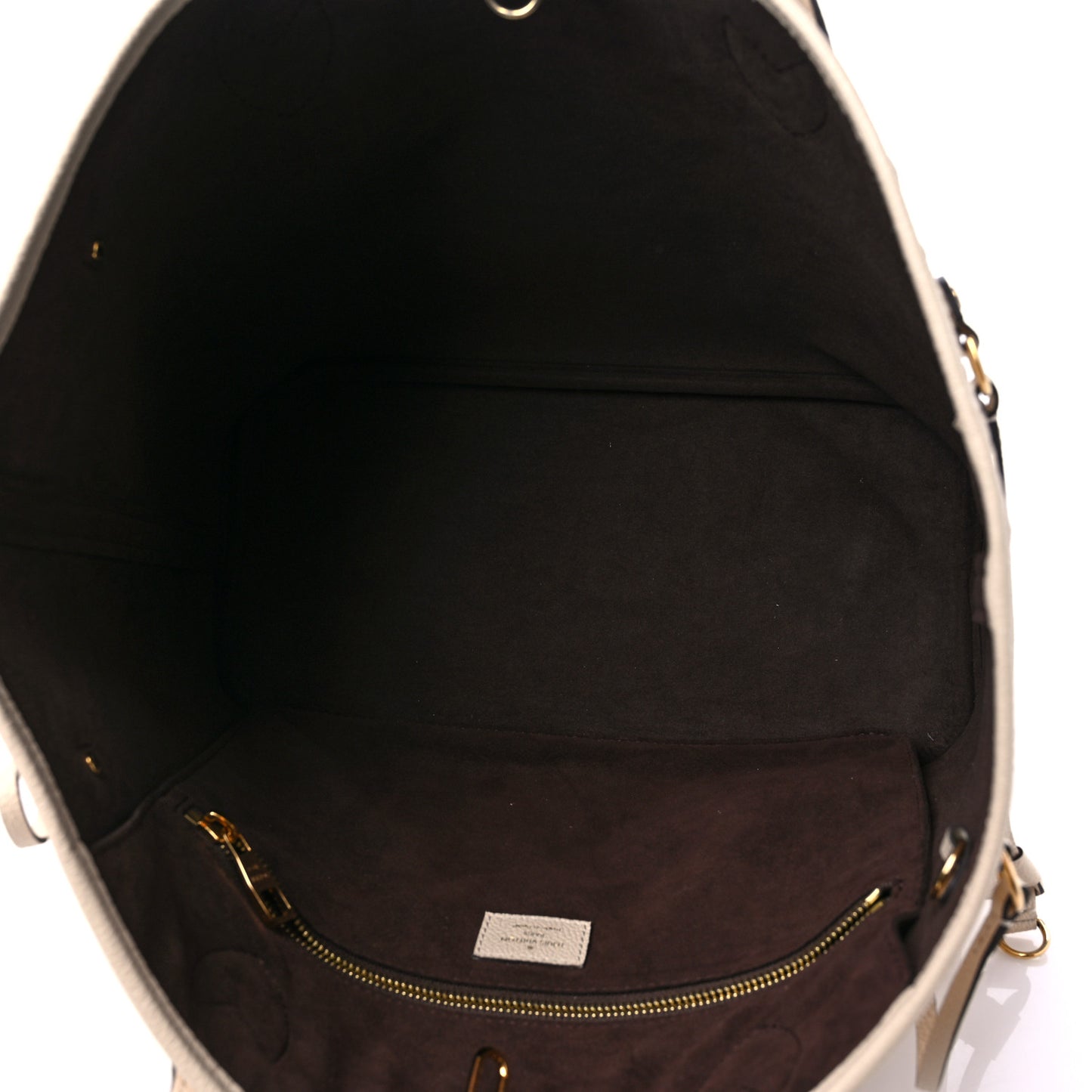 Empreinte Monogram Giant Neverfull MM Cream