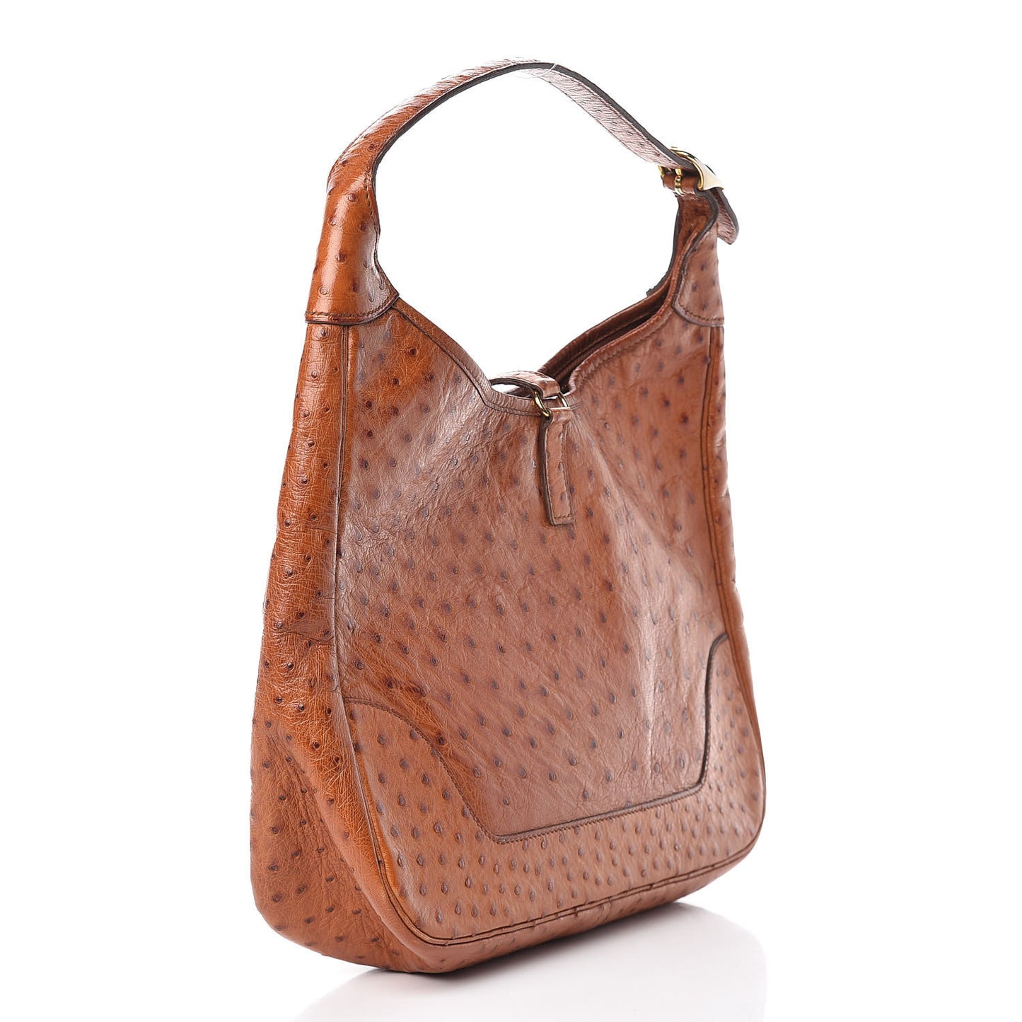 Ostrich Trim II 31 Cognac