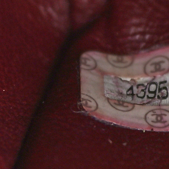 Lambskin Quilted Top Handle Bag Black