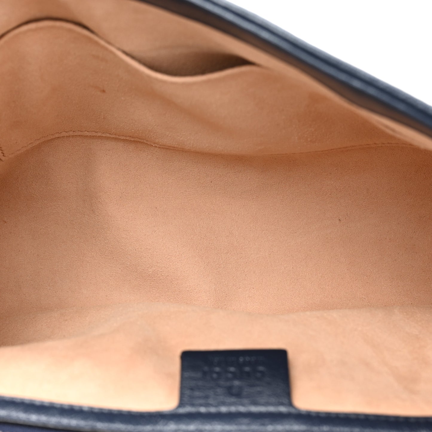 Vintage Effect Calfskin Matelasse Diagonal Medium Torchon GG Marmont Shoulder Bag Mystic White Blue Agata