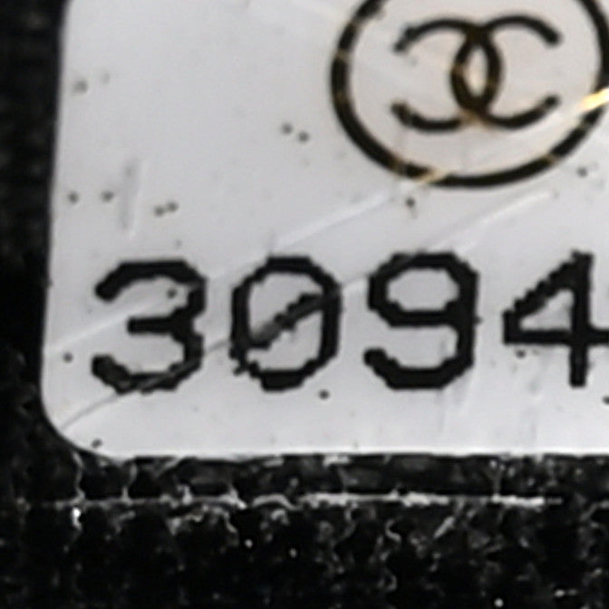 Chanel Shiny Lambskin Ribbon Quilted Clutch With Chain Black 8 of 12