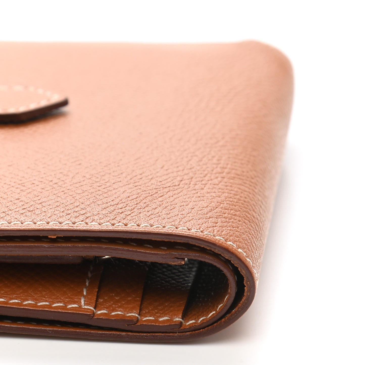 Epsom Bearn Compact Wallet Gold