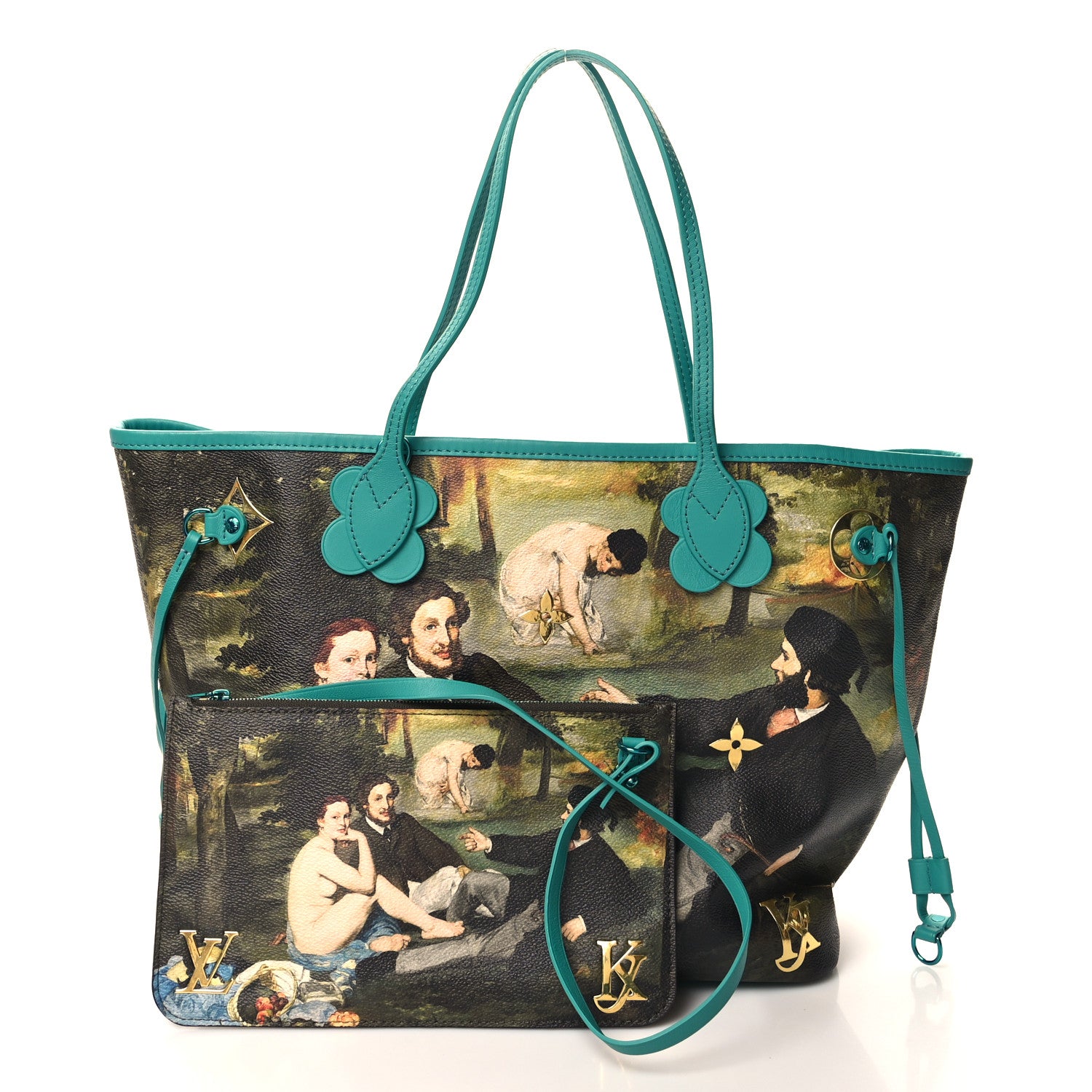 Louis Vuitton Masters Manet Neverfull MM 3 of 11