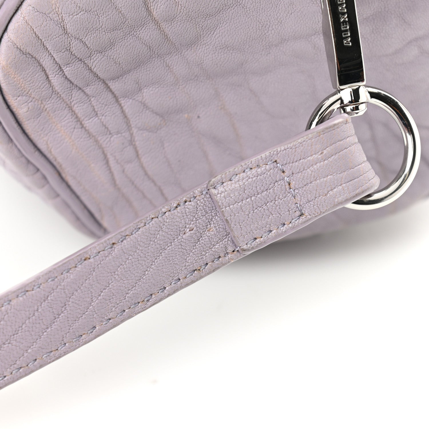 Alexander Wang Pebbled Lambskin Mini Rockie Lavender Rodhium Hardware 21 of 21