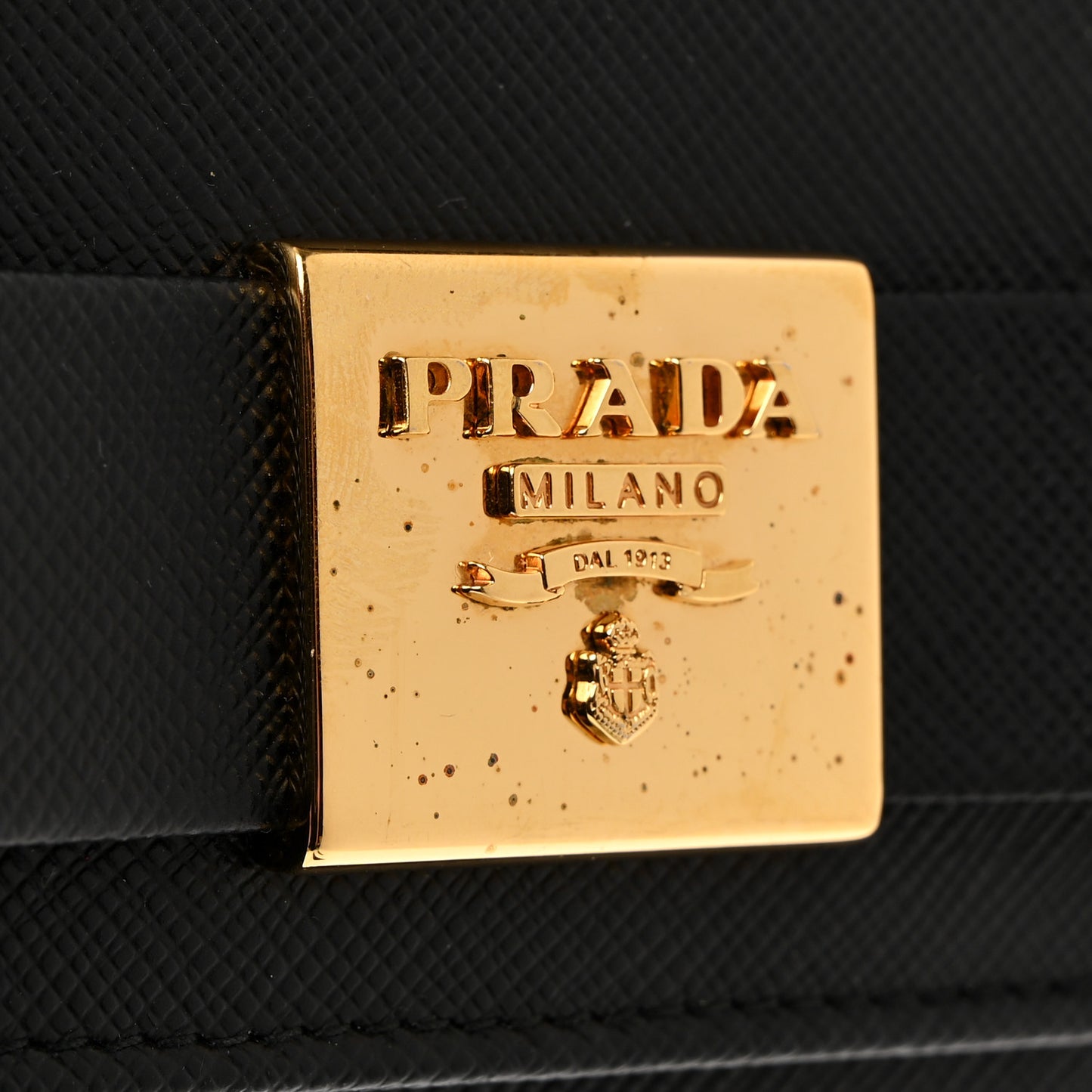 Saffiano Fiocco Bow Continental Wallet Black