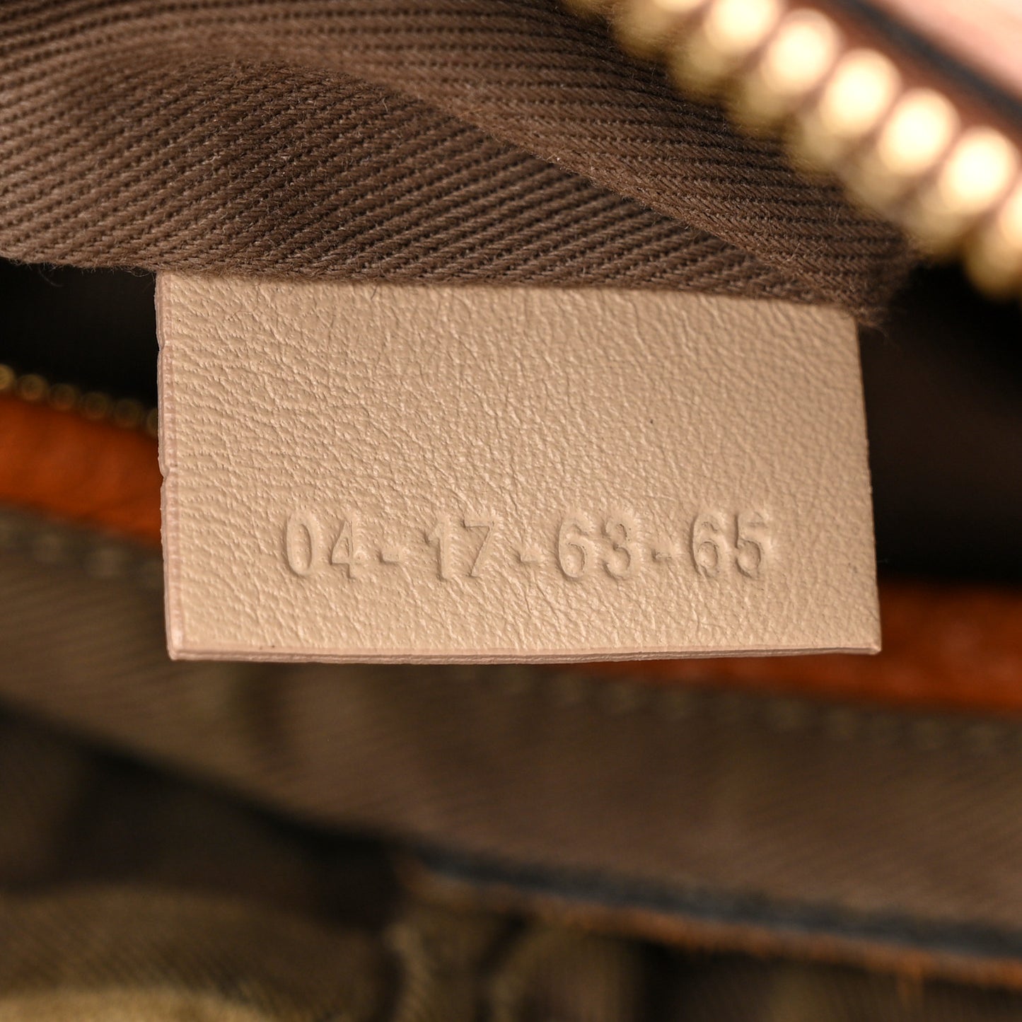 Calfskin Small Marcie Satchel Tan