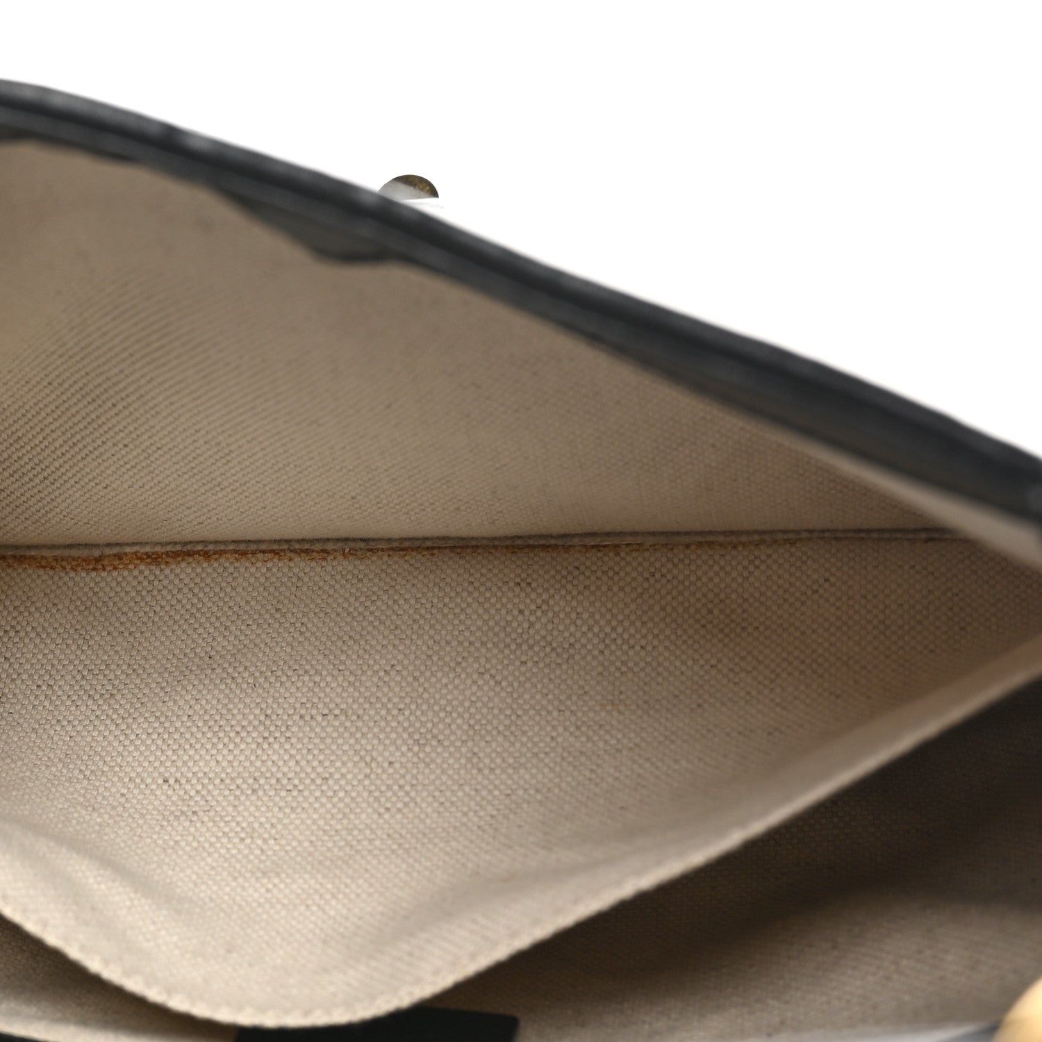 Gucci Boarded Dyana Lux Calfskin Bi-Color Small Jackie 1961 Hobo Mystic White Black 11 of 13