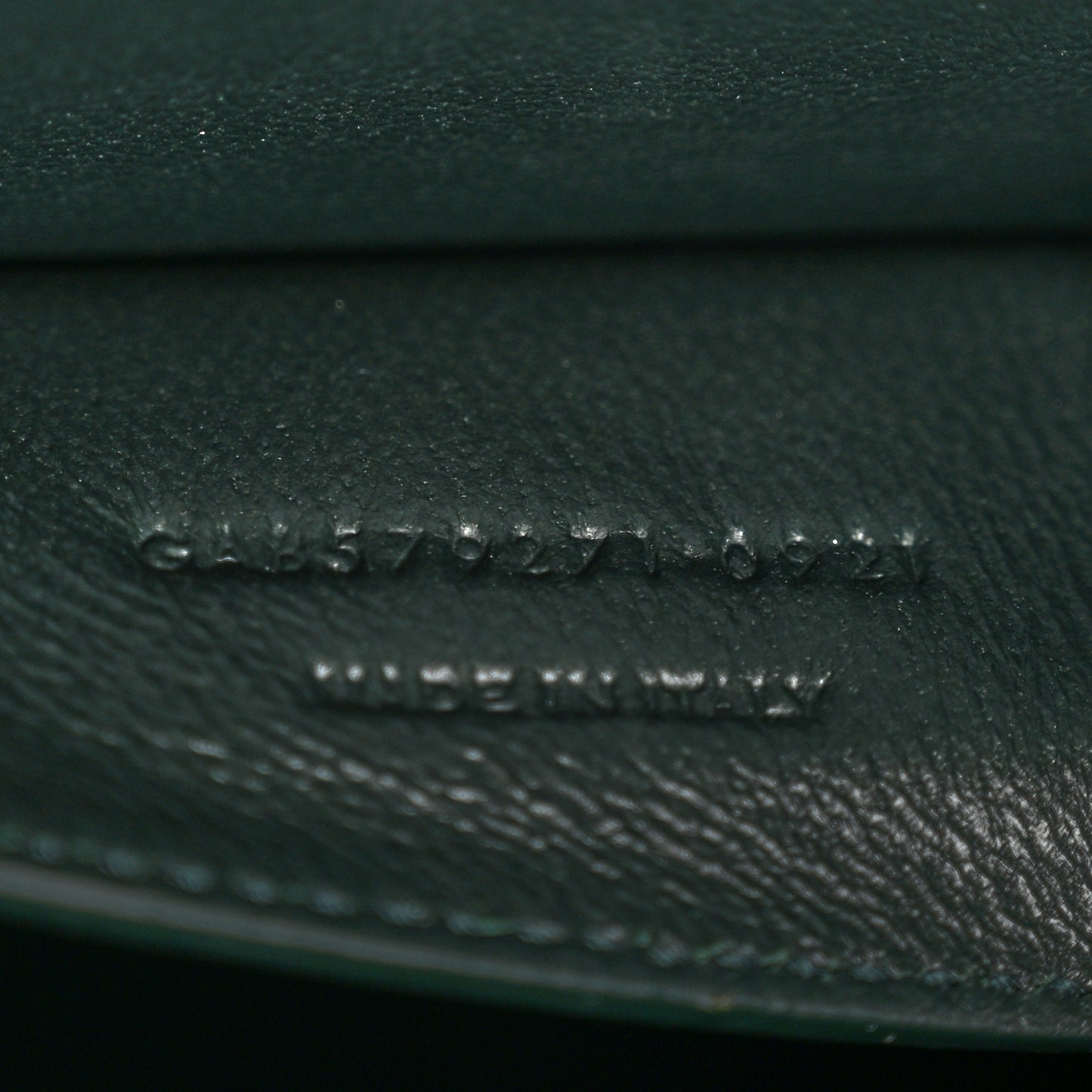 Smooth Calfskin Medium Manhattan Shoulder Bag Dark Green