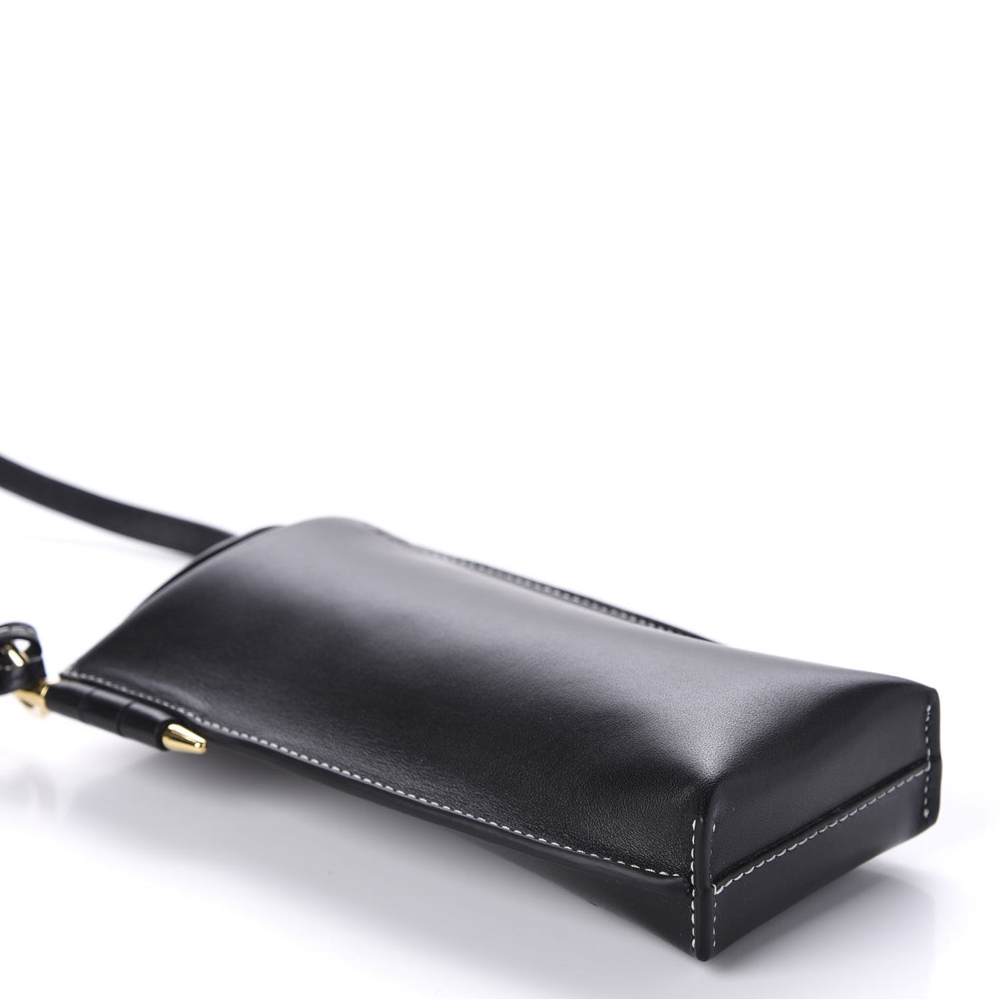 Smooth Calfskin Mini Gate Pocket Black