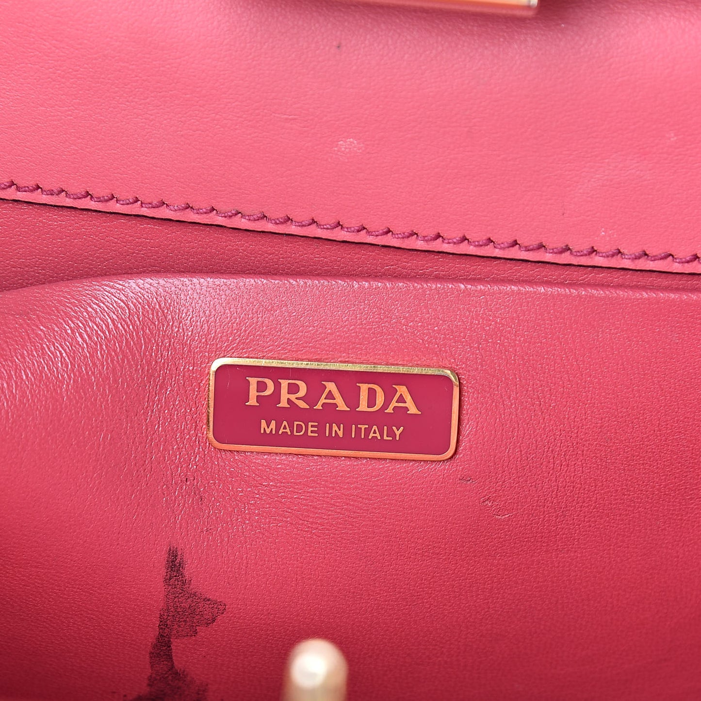 Saffiano City Calf Light Frame Bag Peonia