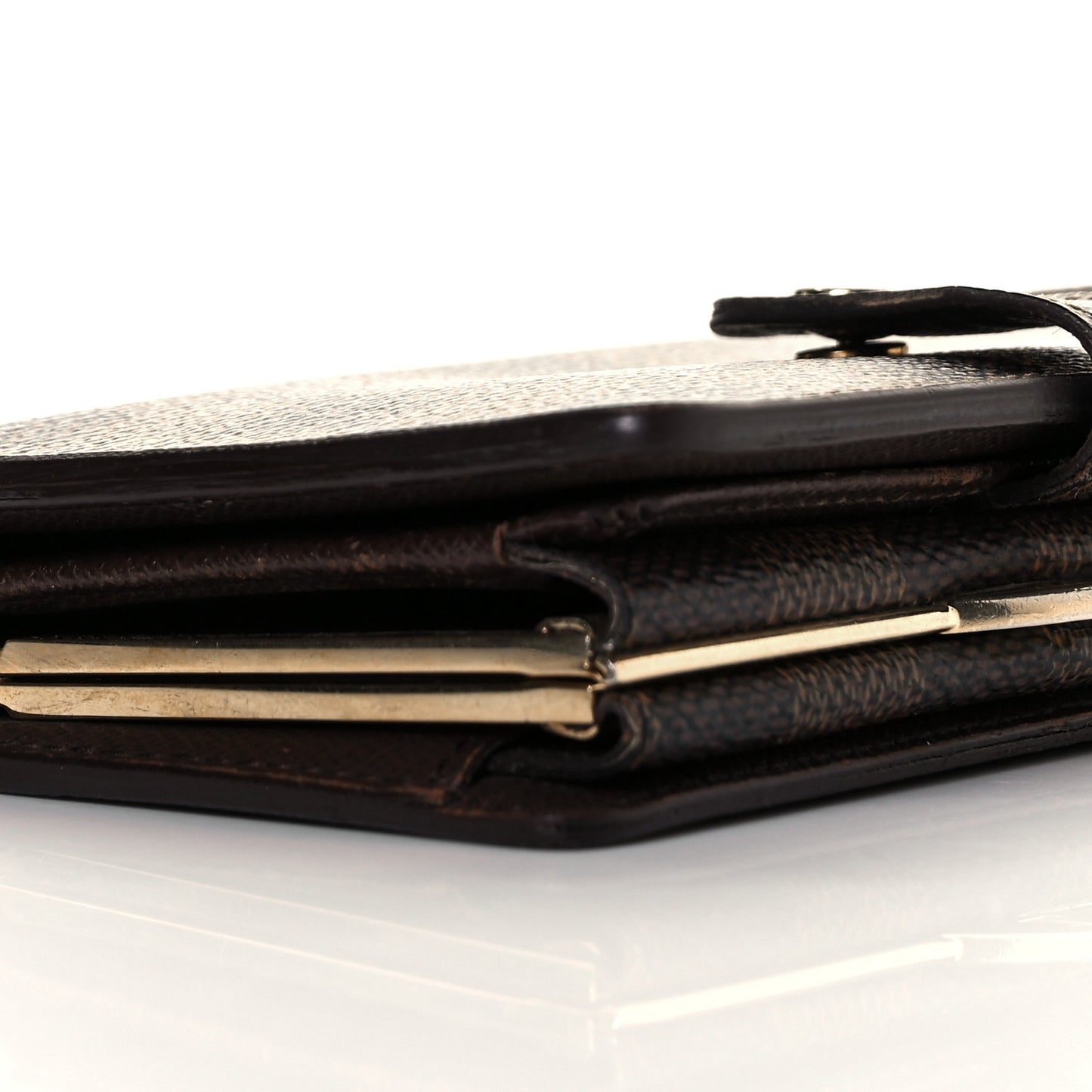 Damier Ebene French Purse Wallet