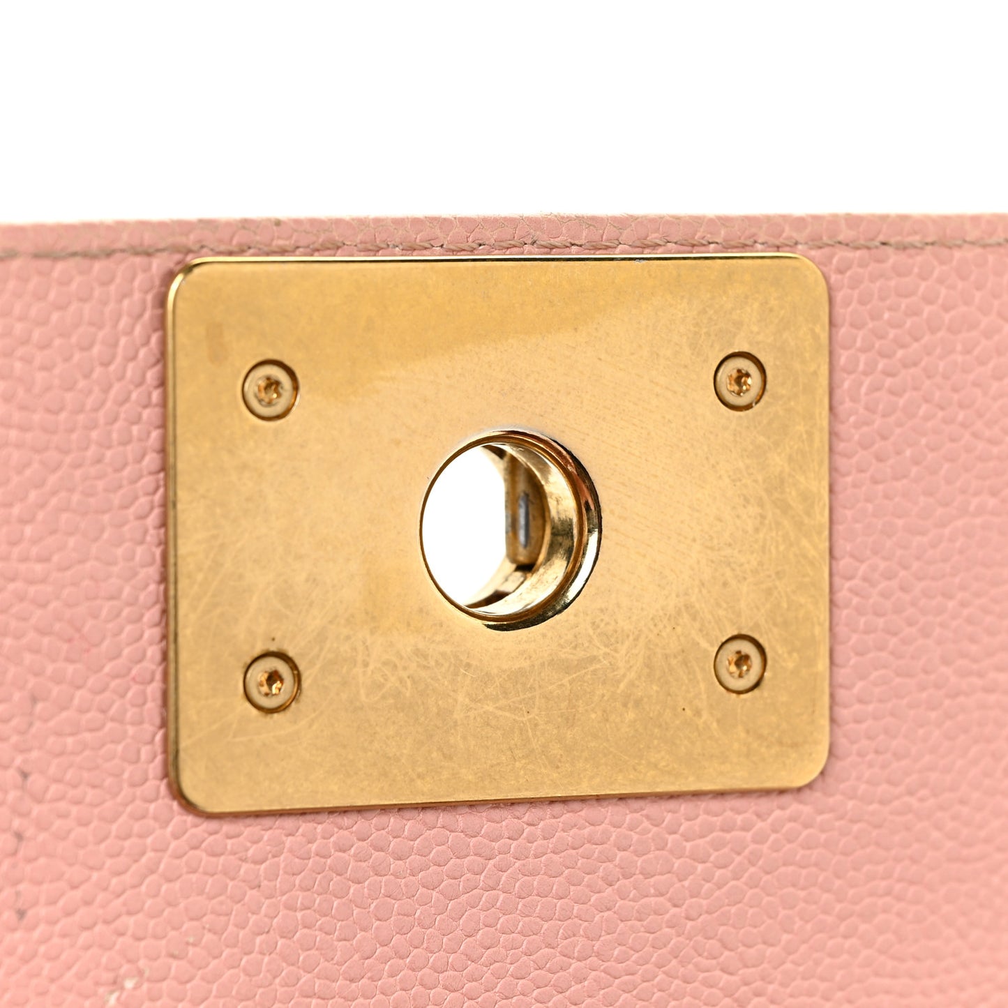 Caviar Quilted Small Boy Flap Pink