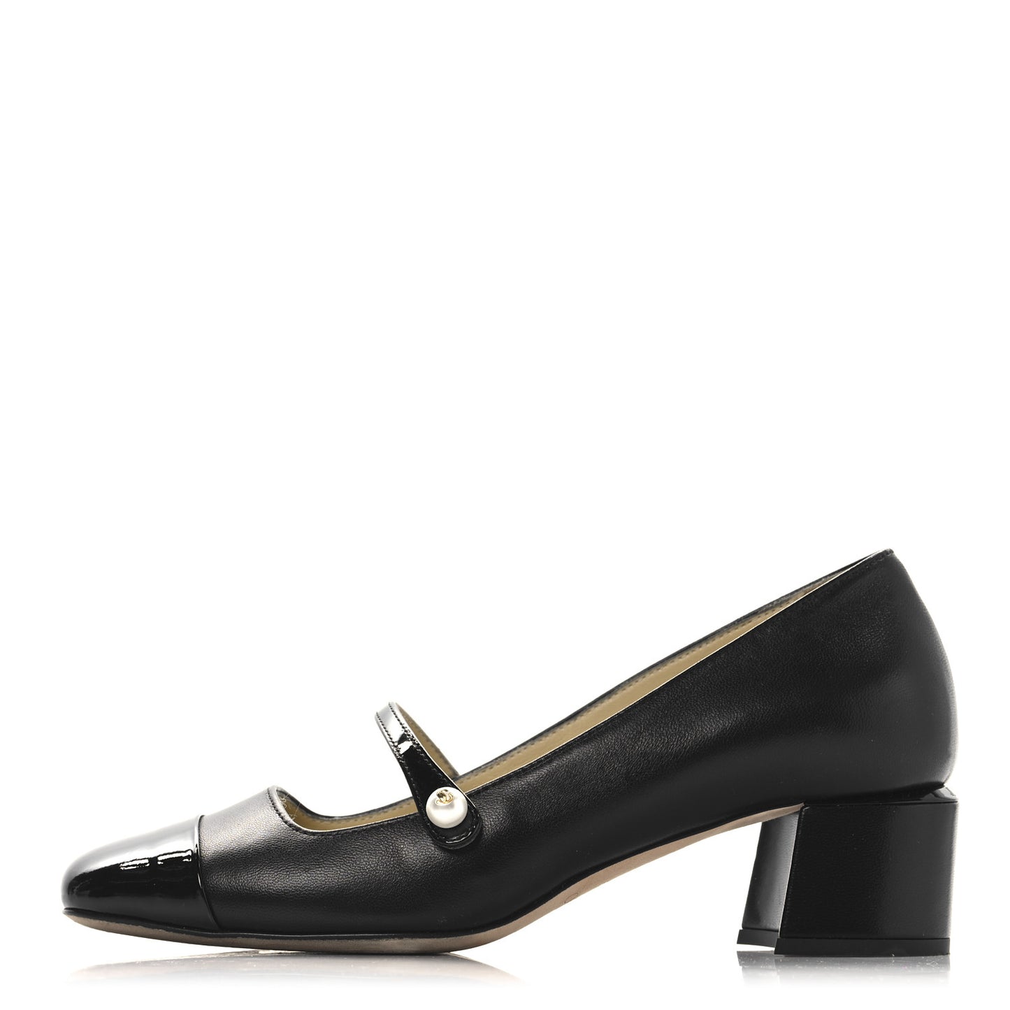 Nappa Patent Elisa 45 Mary Jane Flats 35 Black