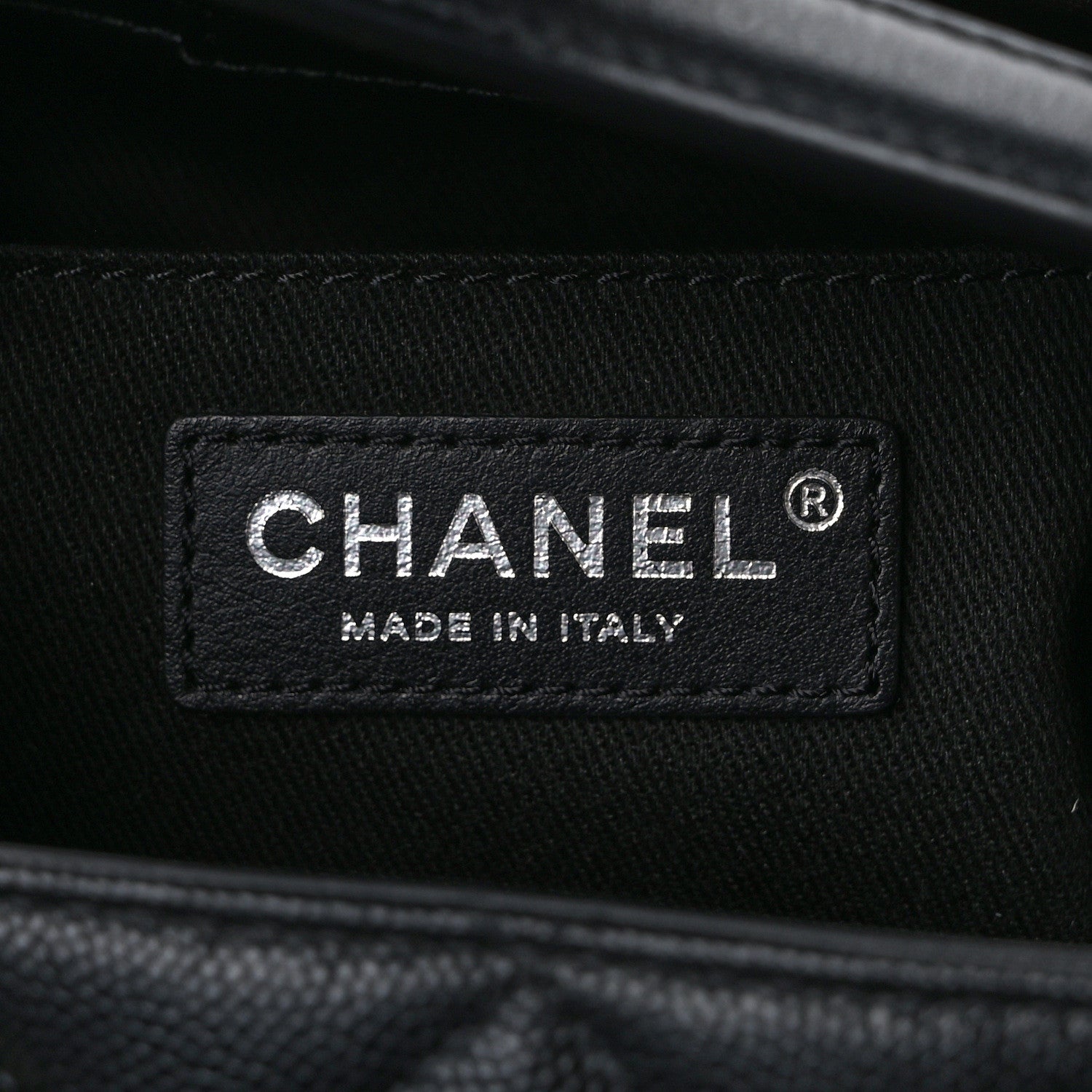 Chanel Caviar Quilted Small CC Bucket Bag Black 6 of 13