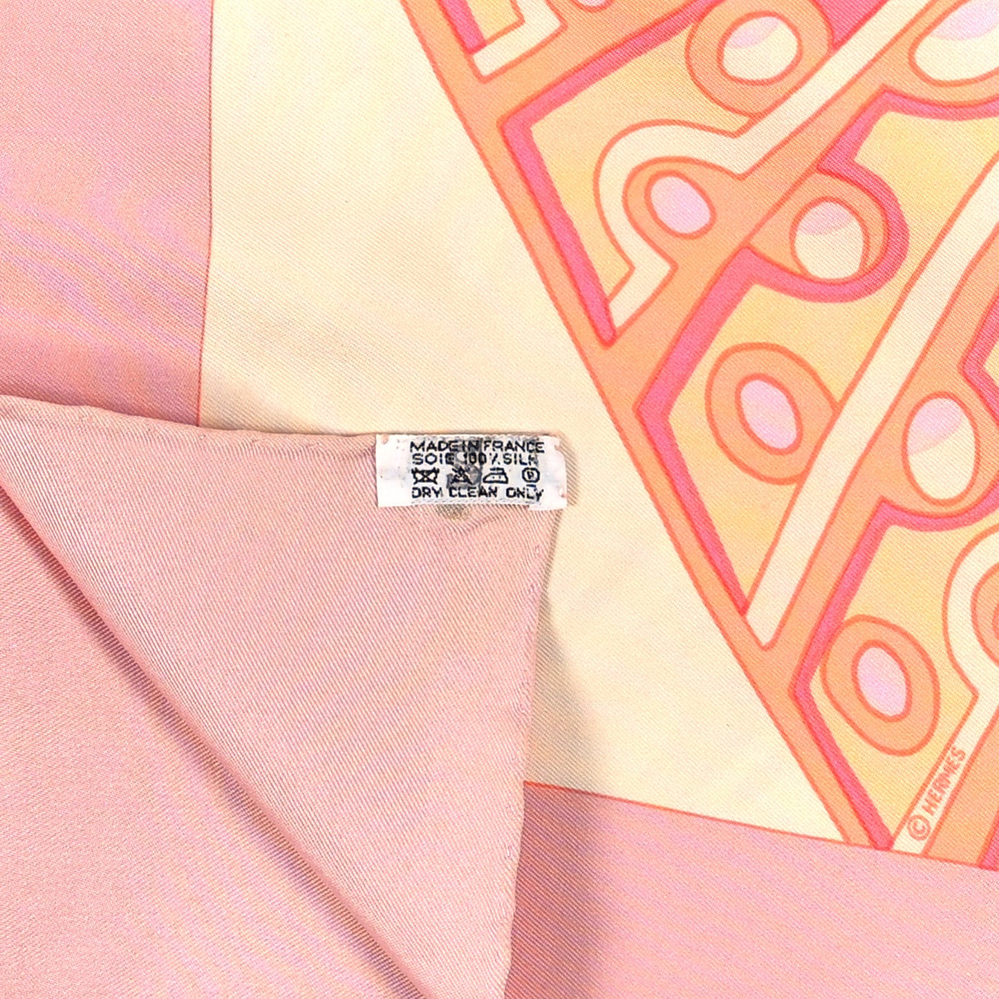 Silk Grands Fonds Detail Scarf 90