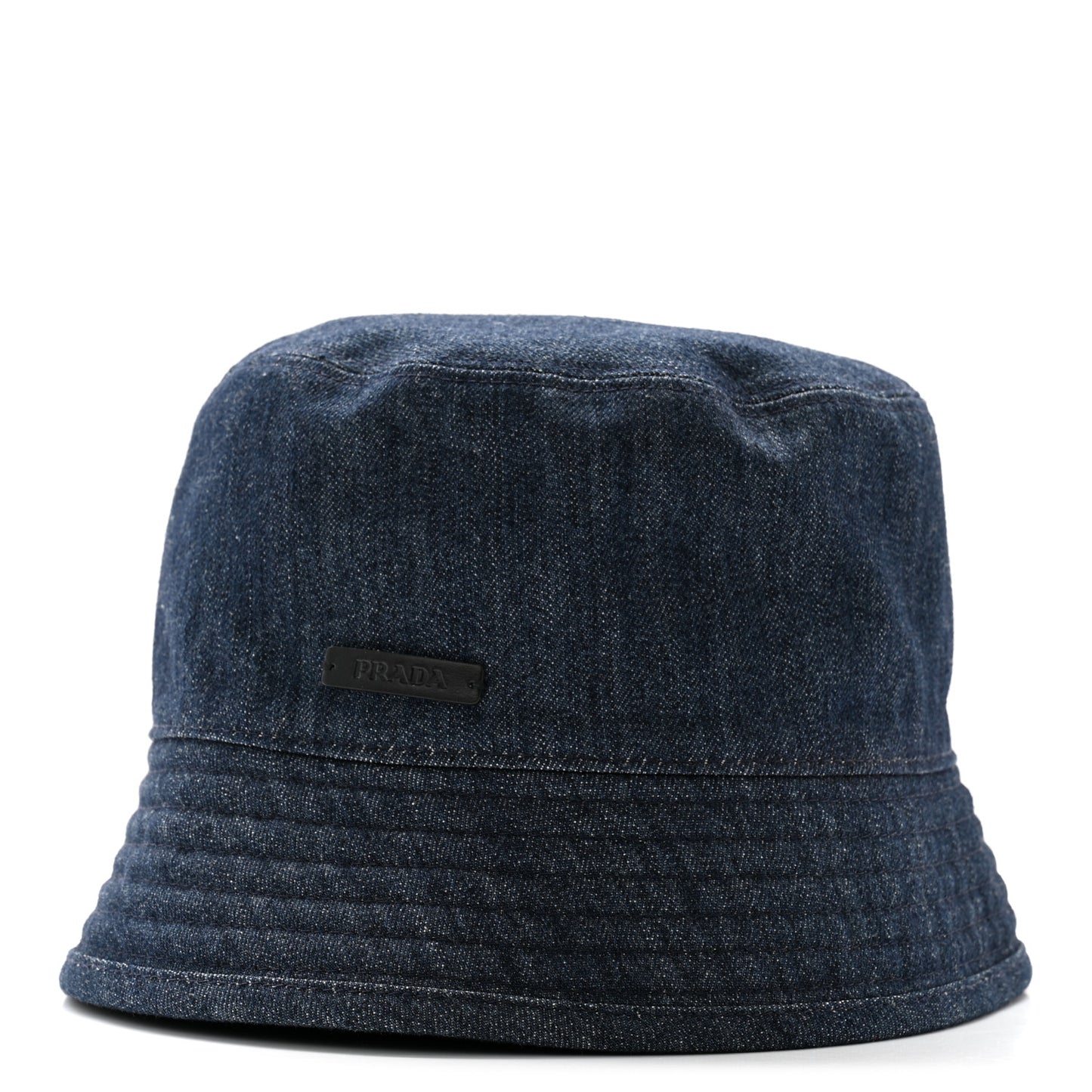 Denim Re-Nylon Reversible Bucket Hat Blue Black