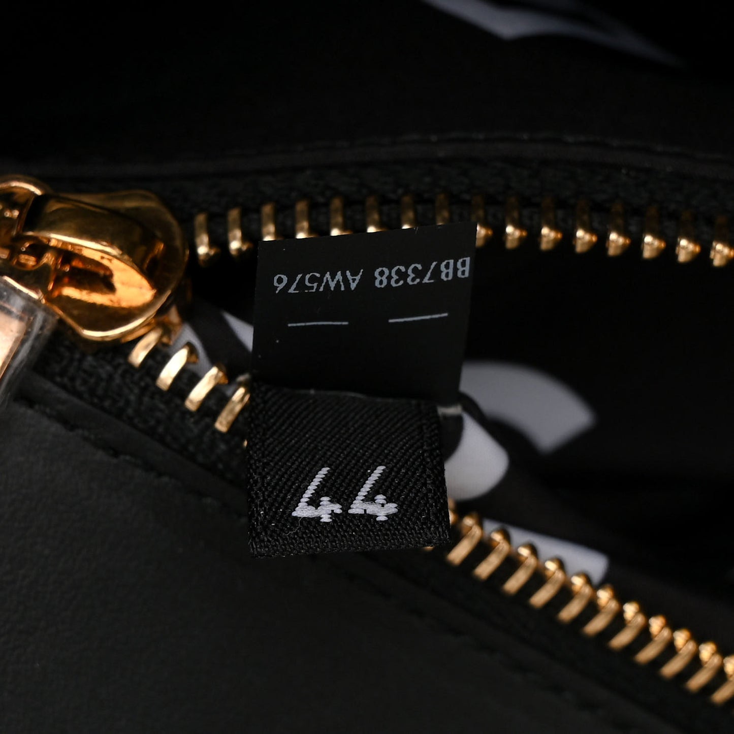 Calfskin DG Logo Shopper Tote Black