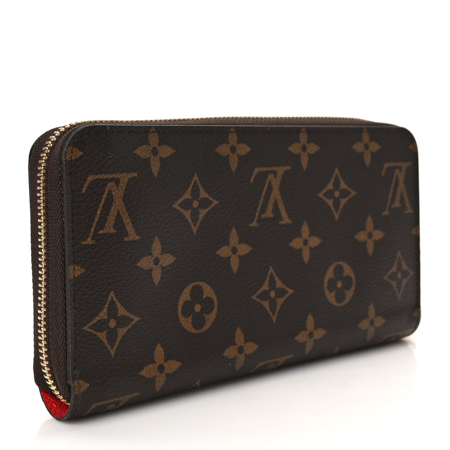 Louis Vuitton Monogram Zippy Wallet Coquelicot 3 of 9