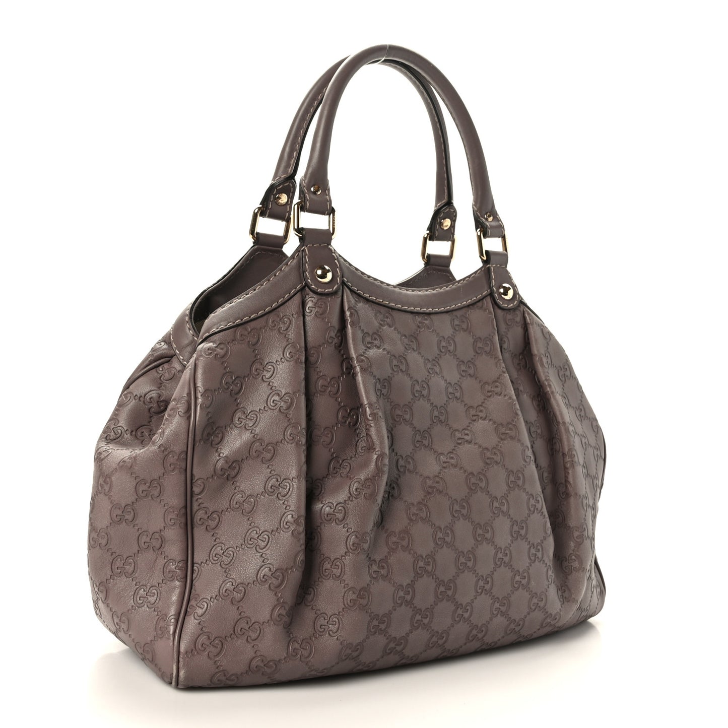 Guccissima Medium Sukey Tote Taupe