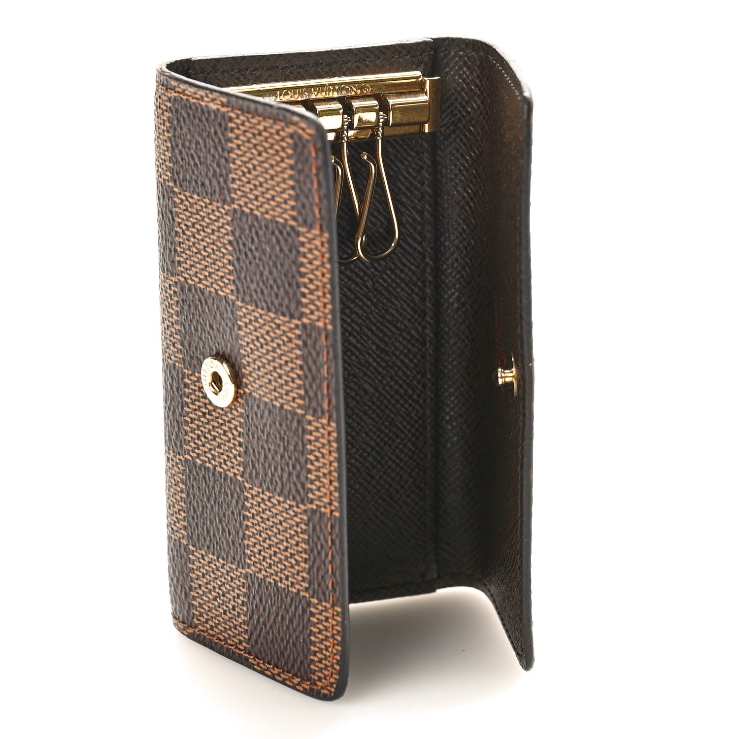 Louis Vuitton Damier Ebene Multicles 4 Key Holder 5 of 9