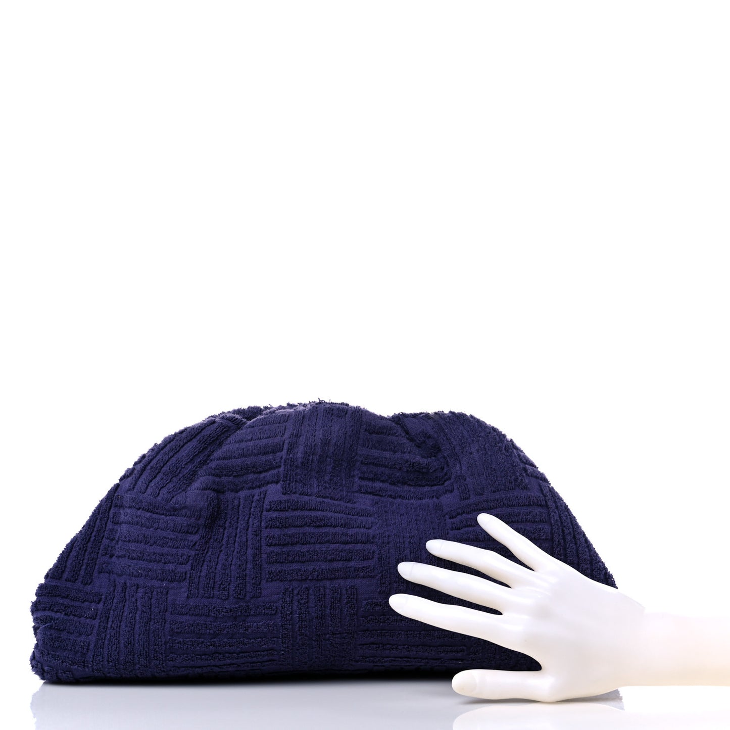Sponge Fabric The Pouch Clutch Purple
