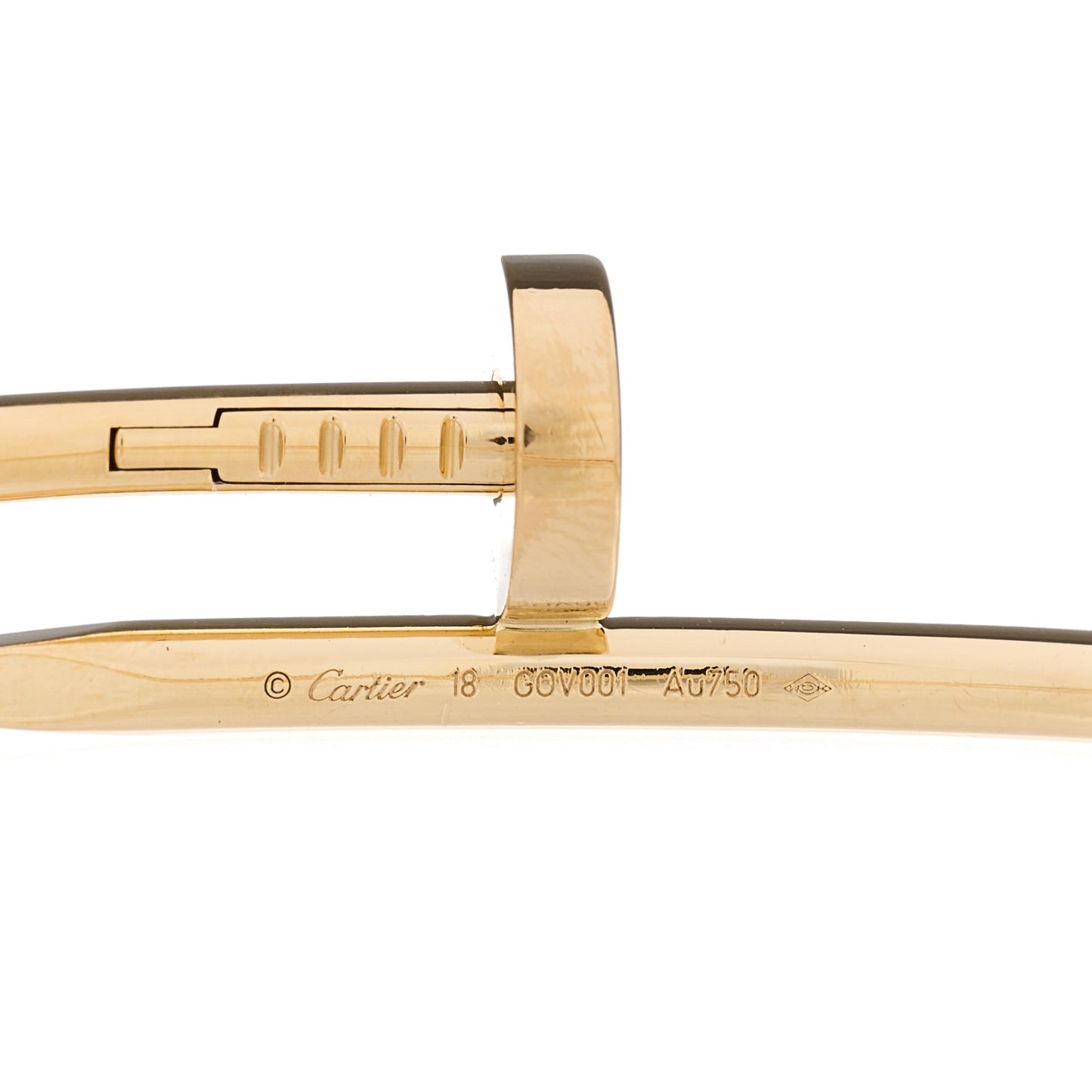 18K Yellow Gold Juste Un Clou Bracelet 18