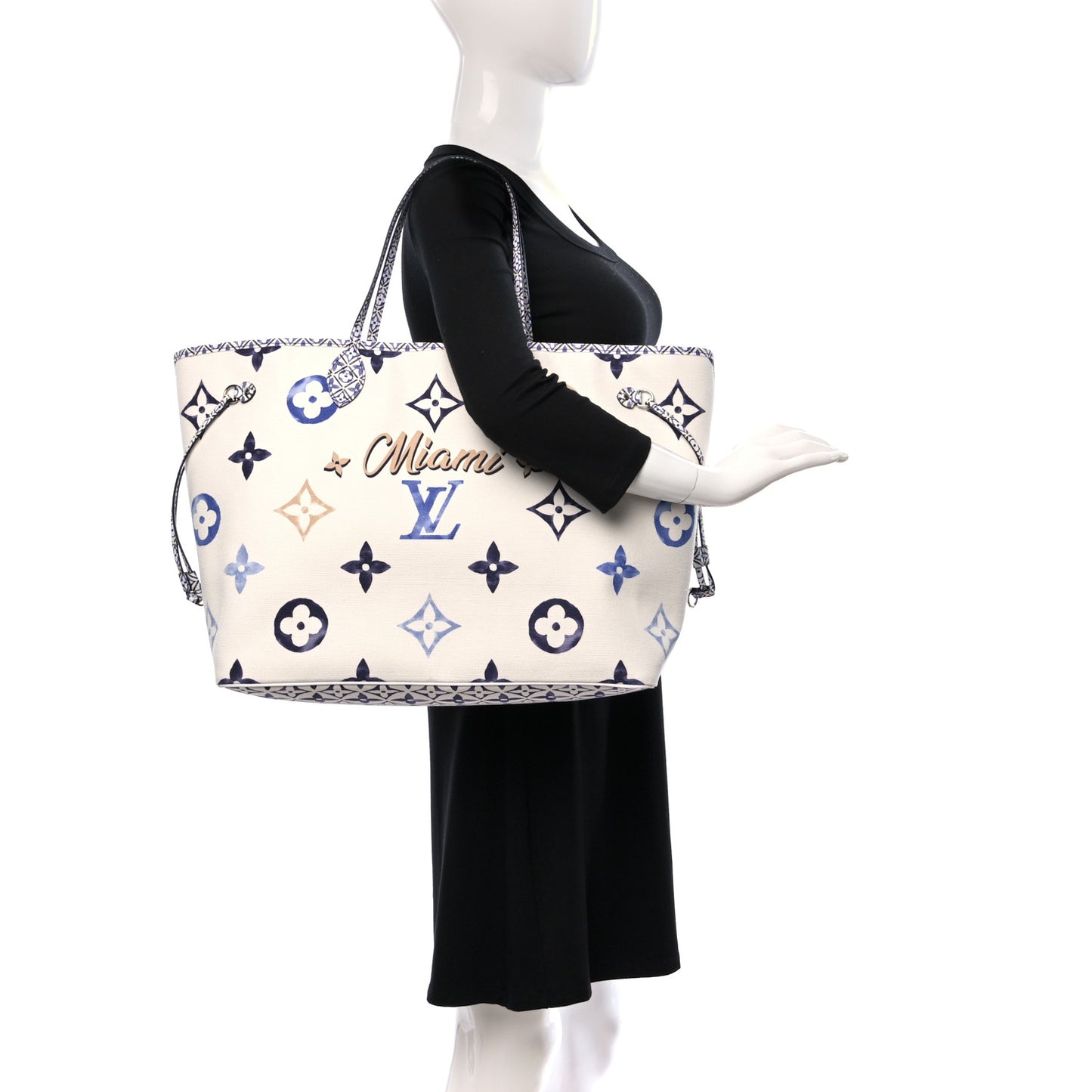 Monogram Canvas By The Pool Miami 2.0 Neverfull GM Blue