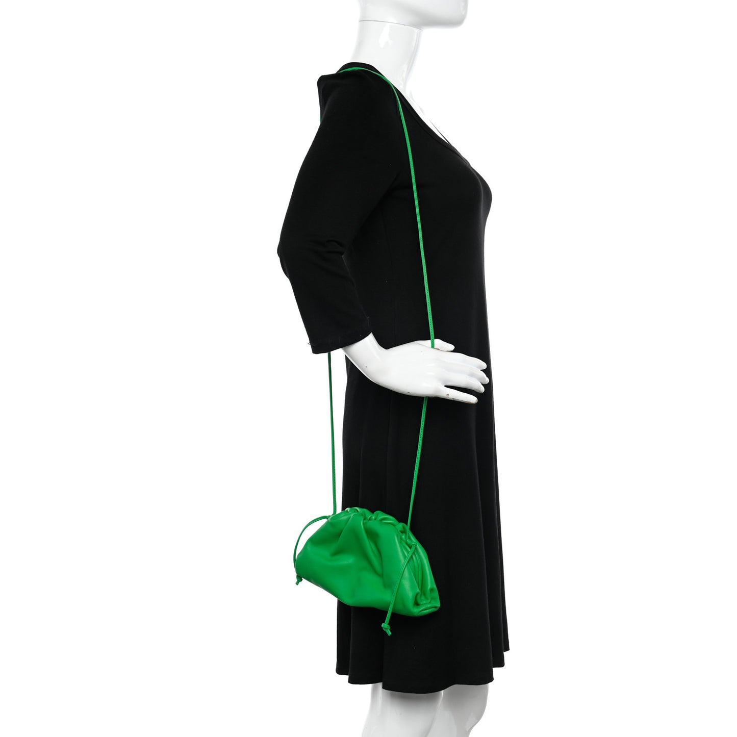 Butter Calfskin The Mini Pouch Parakeet