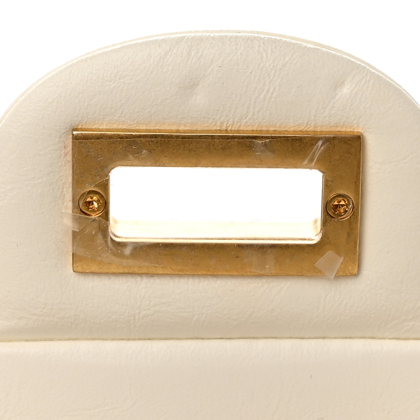 Aged Calfskin Quilted 2.55 Reissue Mini Flap White