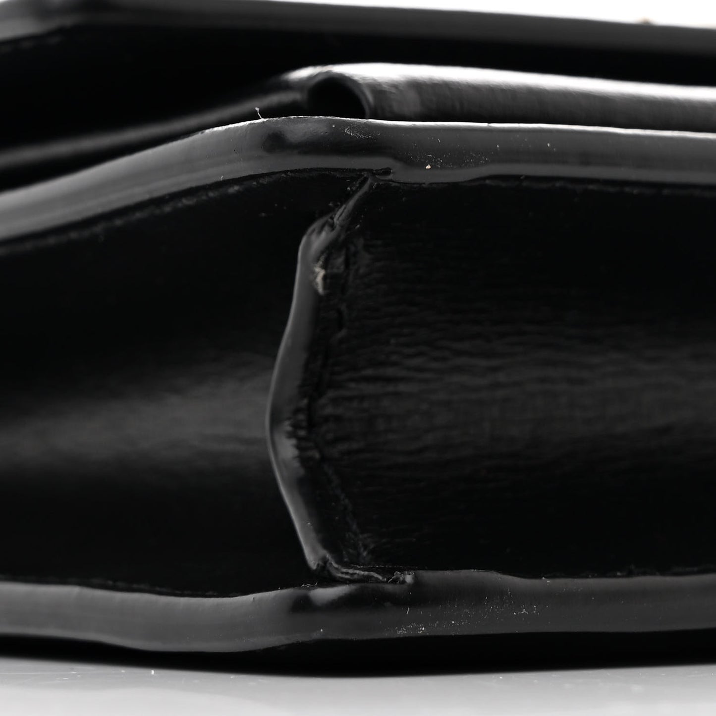 Calfskin Monogram Sunset Chain Wallet Black