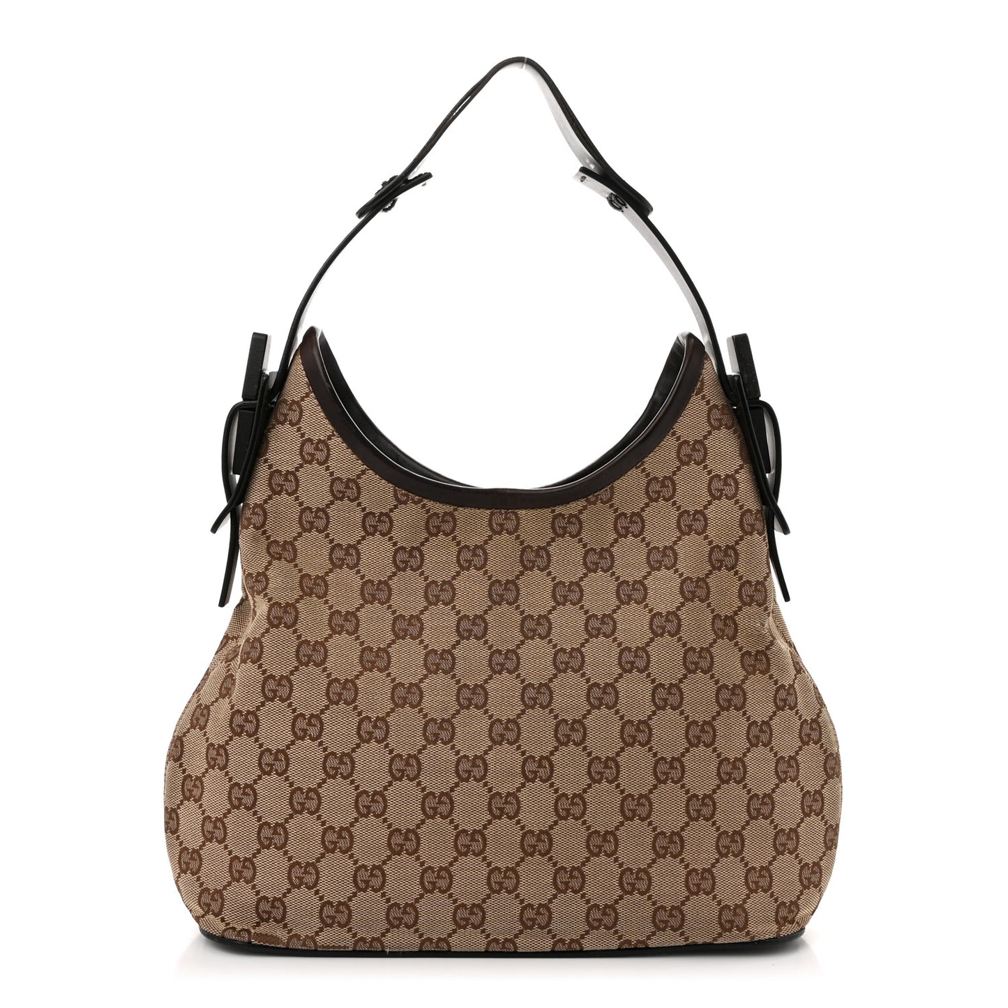 Monogram Small Hobo Dark Brown