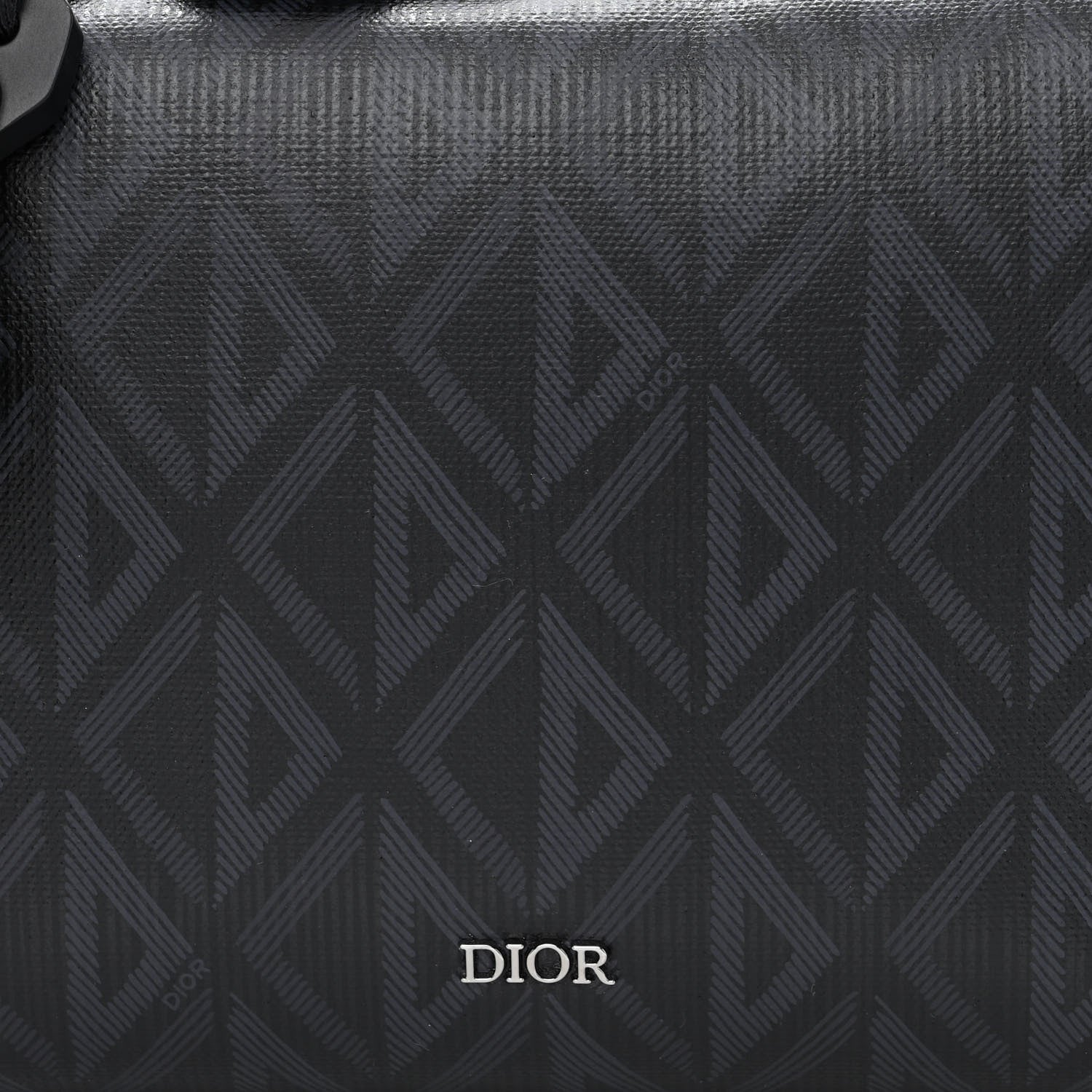 Christian Dior Canvas CD Diamond Lingot 22 Bag Black 8 of 11