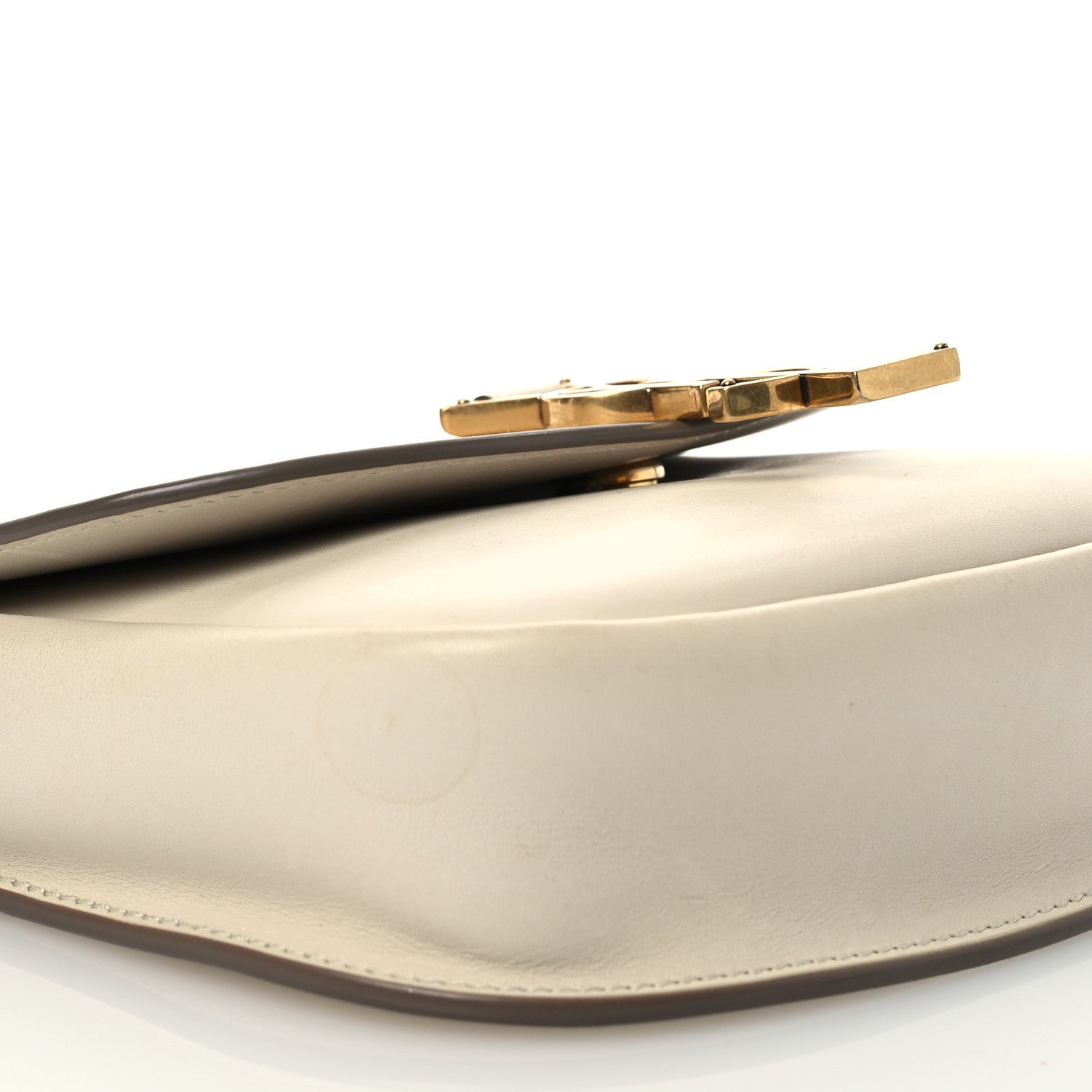 Saint Laurent Smooth Calfskin Small Kaia Satchel Latte 9 of 16