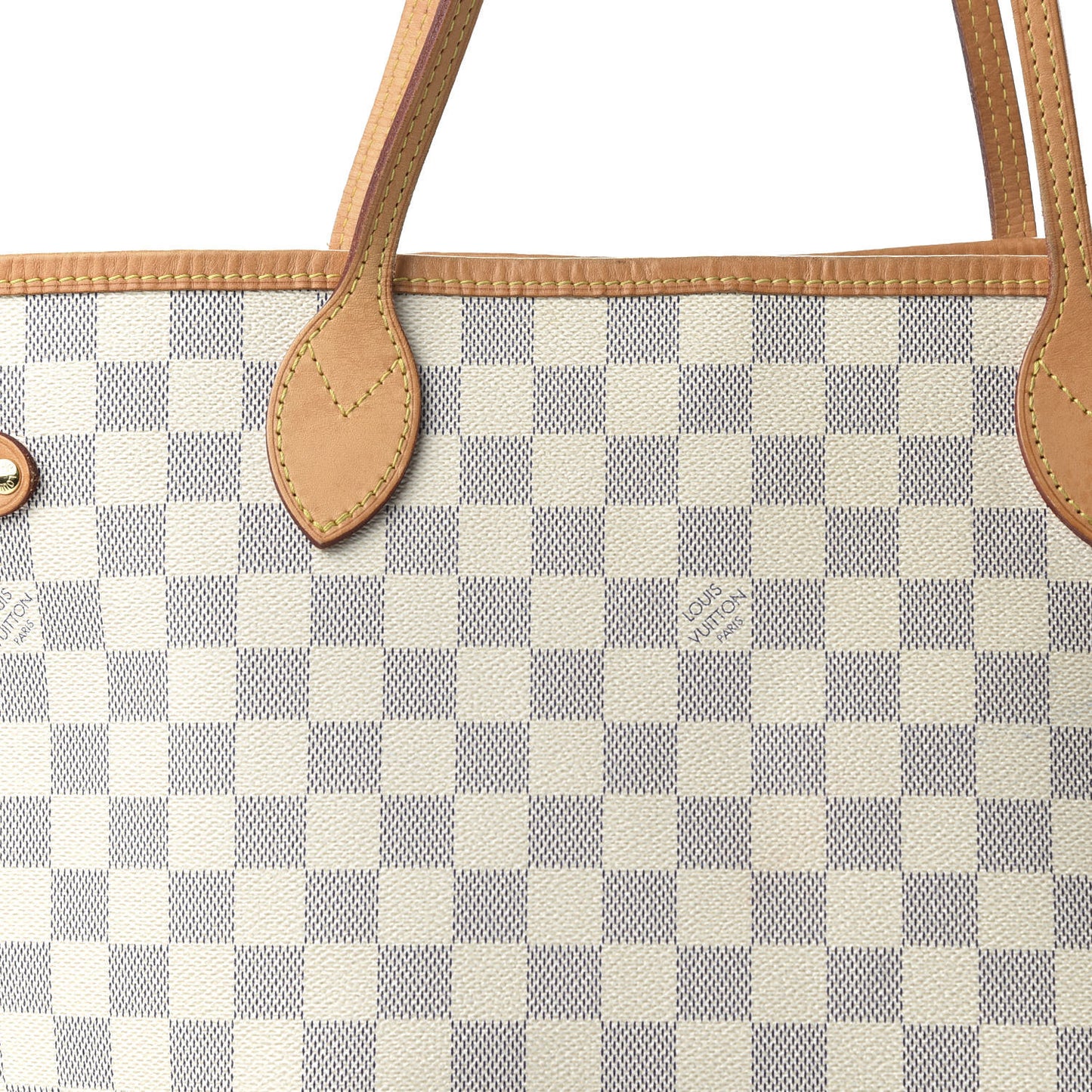Damier Azur Neo Neverfull MM Rose Ballerine