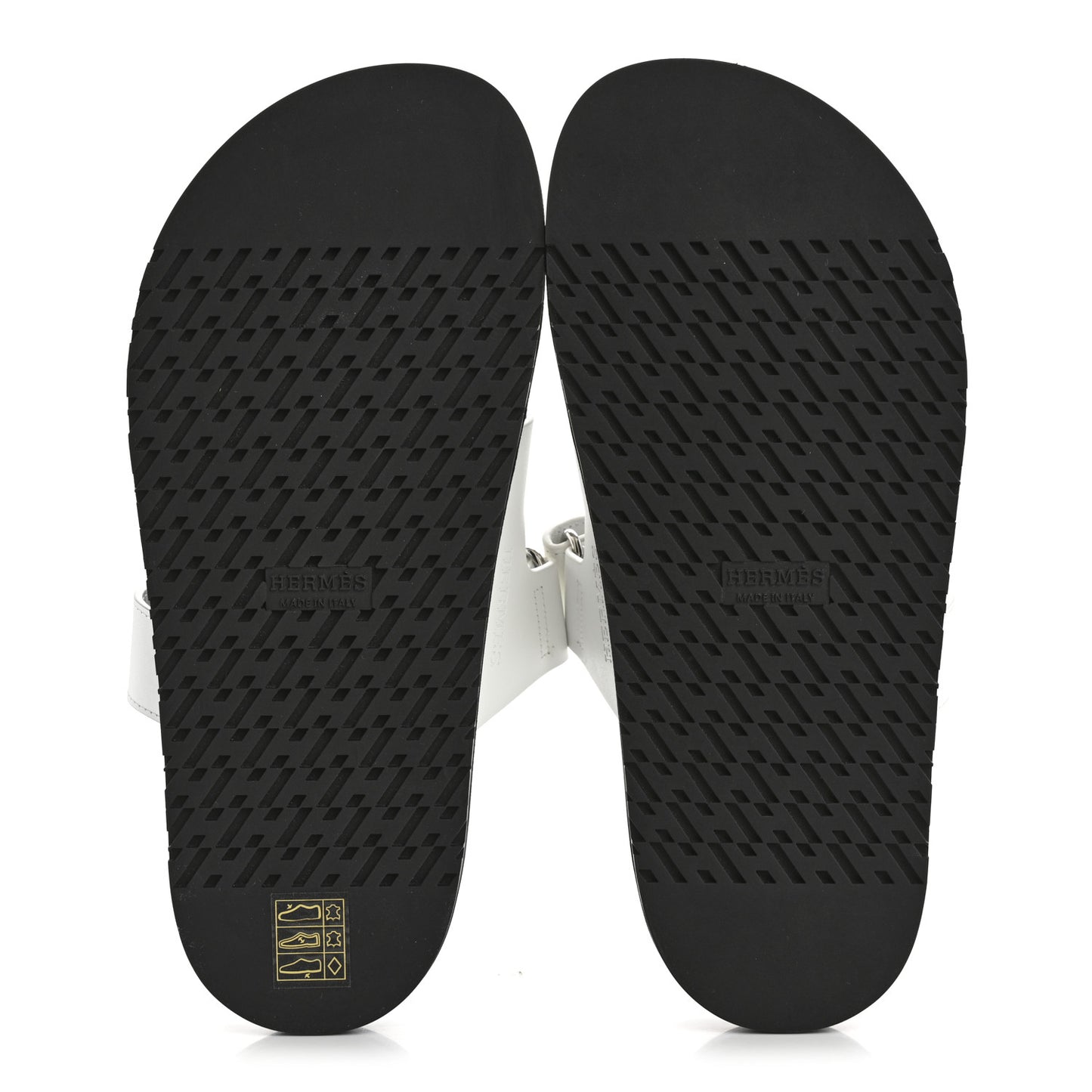 Calfskin Womens Chypre Sandals 37 White