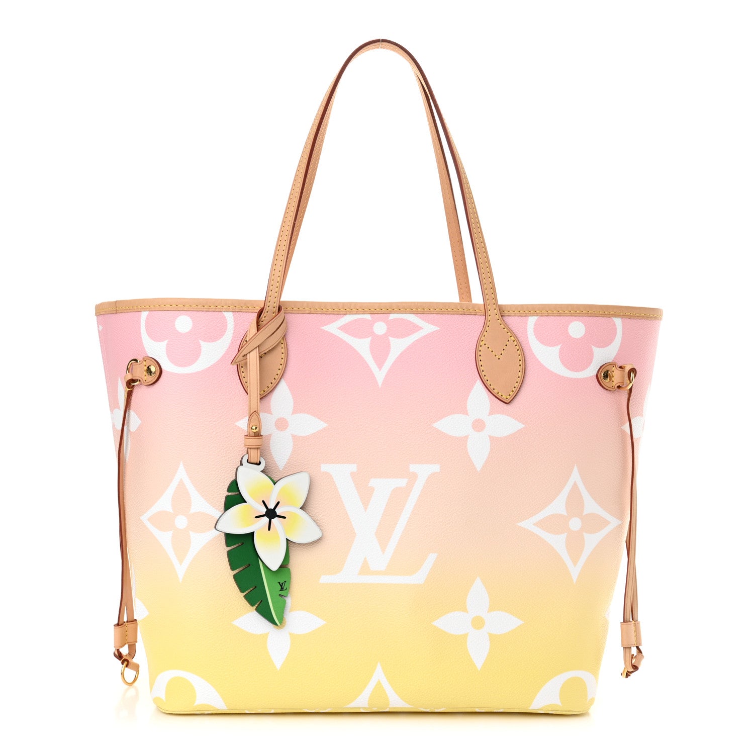Louis Vuitton Monogram Giant By The Pool Neverfull MM Light Pink 1 of 10