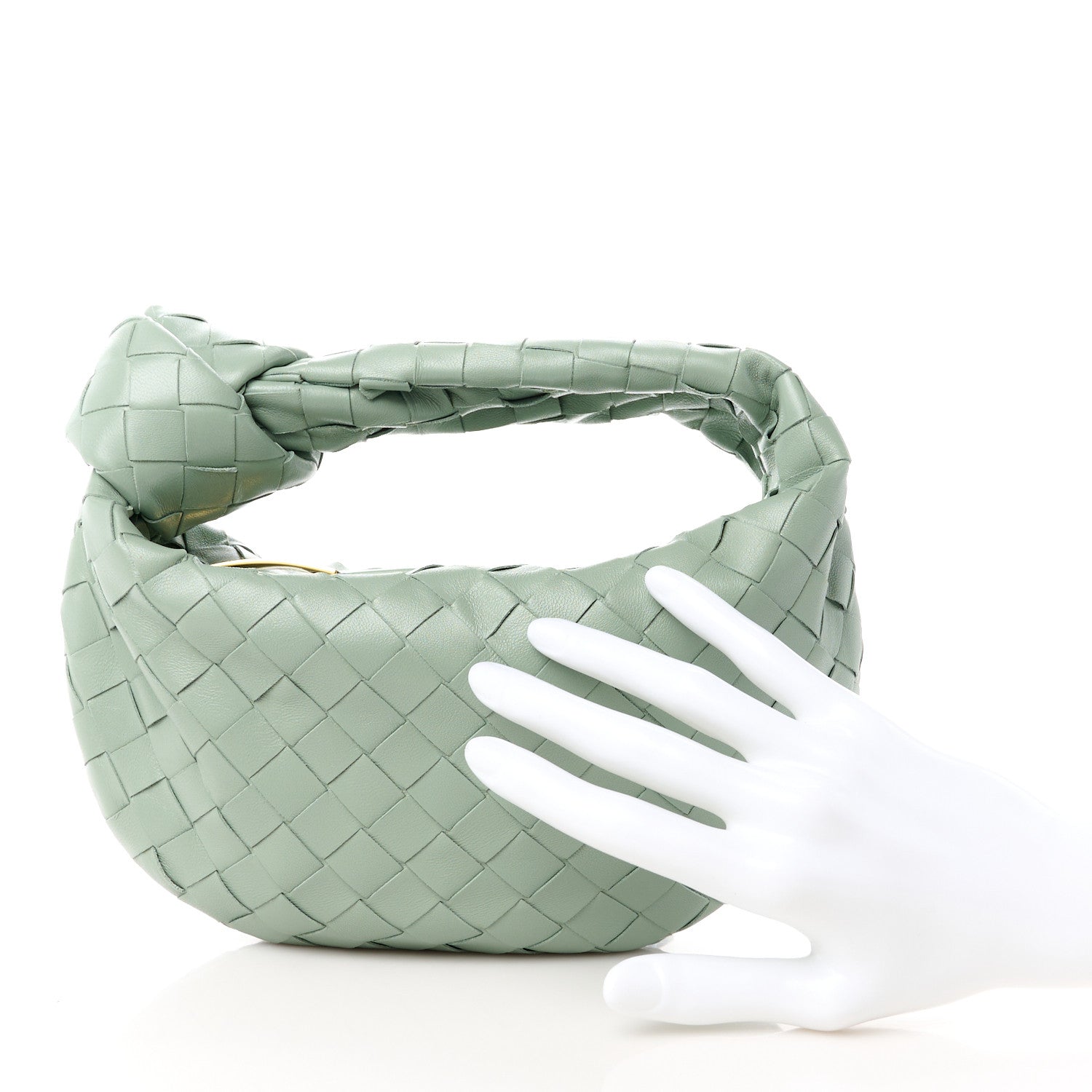 Bottega Veneta Nappa Intrecciato Mini Jodie New Sauge 2 of 11