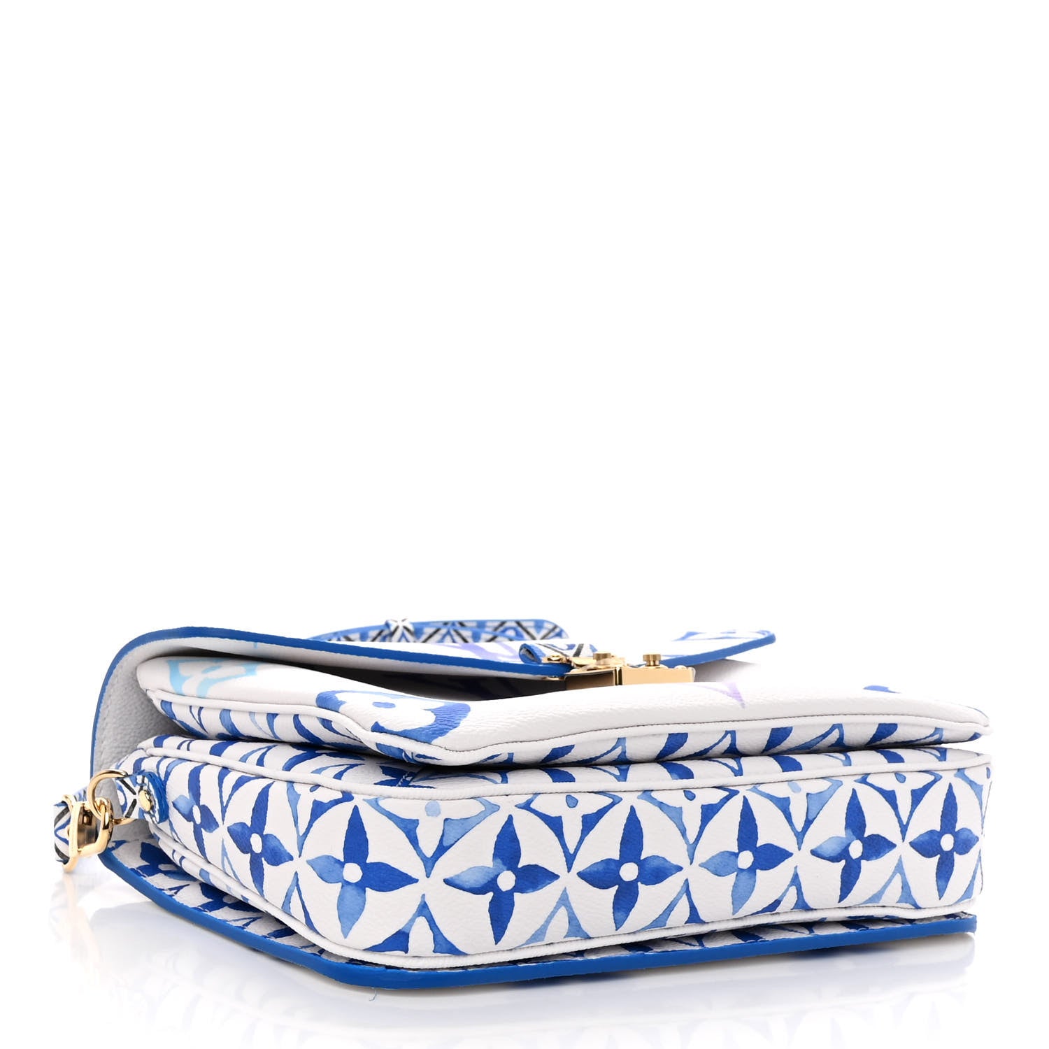 Louis Vuitton Monogram Giant By The Pool Pochette Metis MM Blue 4 of 10