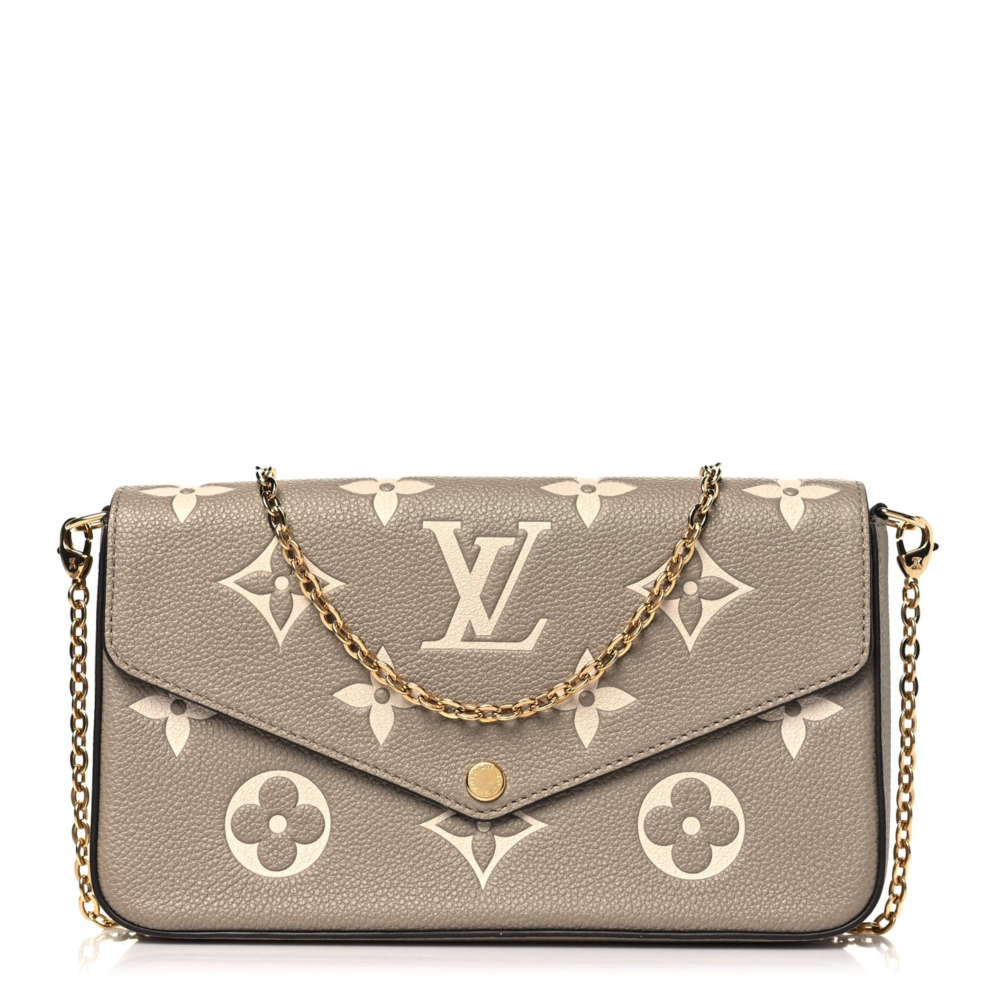 Empreinte Monogram Giant Felicie Pochette Tourterelle Creme