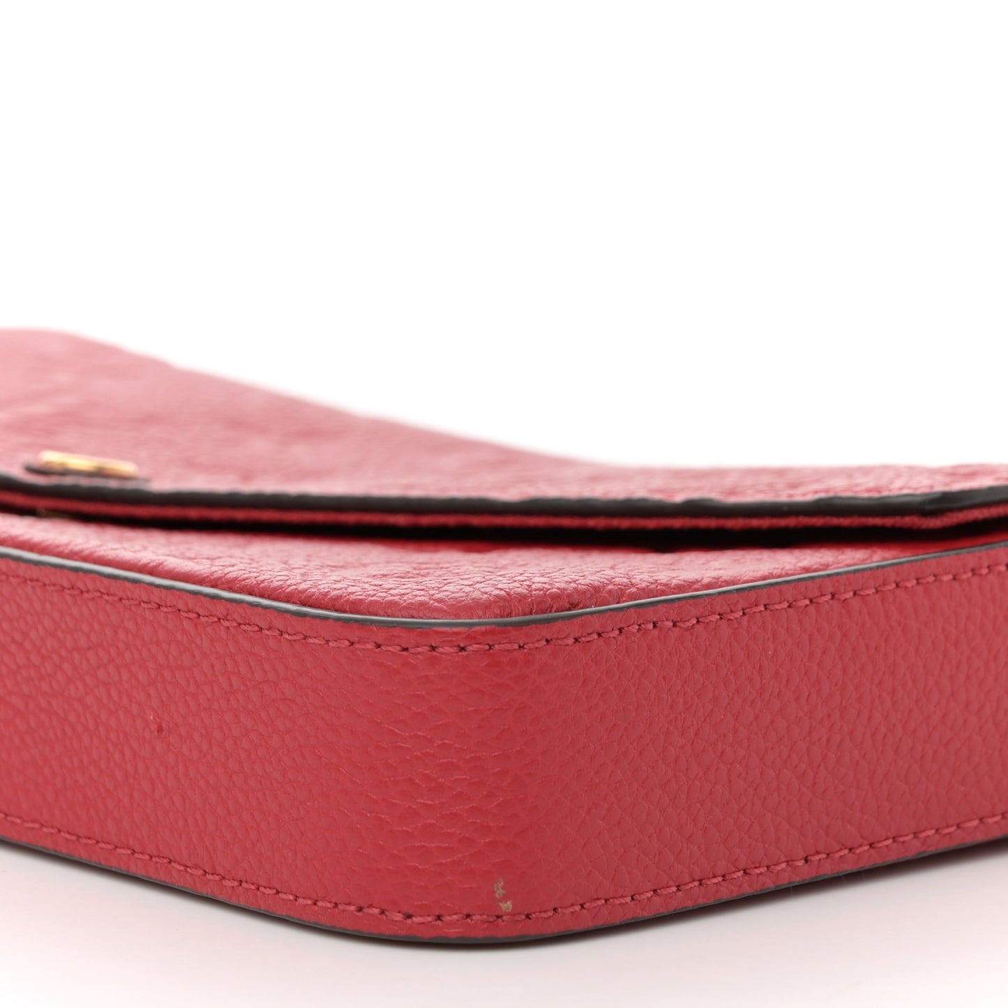 Empreinte Pochette Felicie Chain Wallet Scarlet
