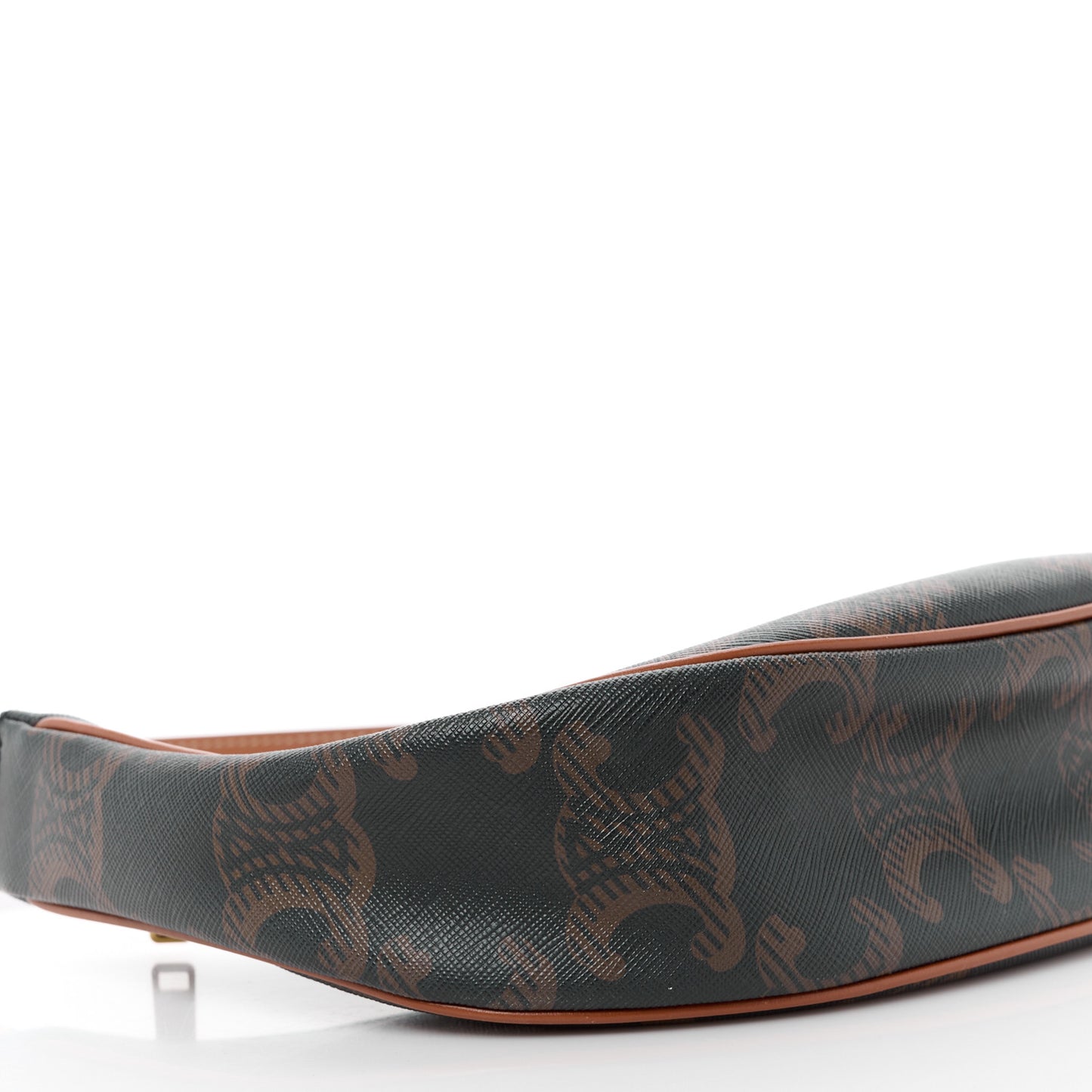 Triomphe Canvas XL Calfskin Ava Triomphe Shoulder Bag Tan