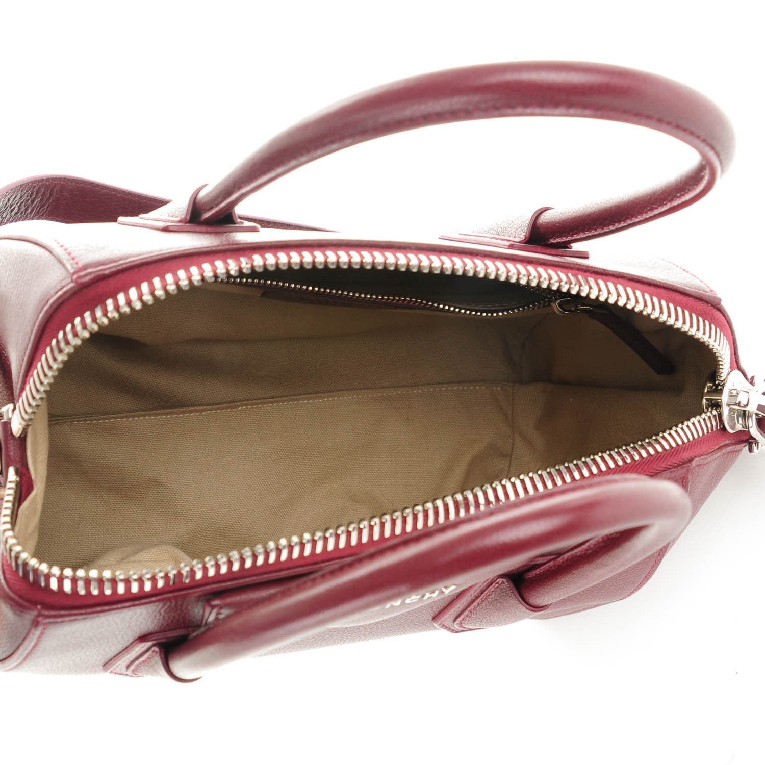 Givenchy Sugar Goatskin Small Antigona Oxblood 5 of 7