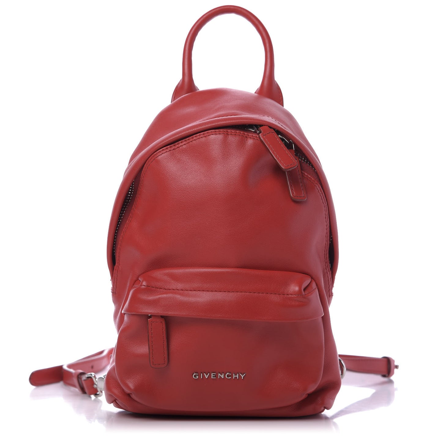 Smooth Calfskin Nano Backpack Red