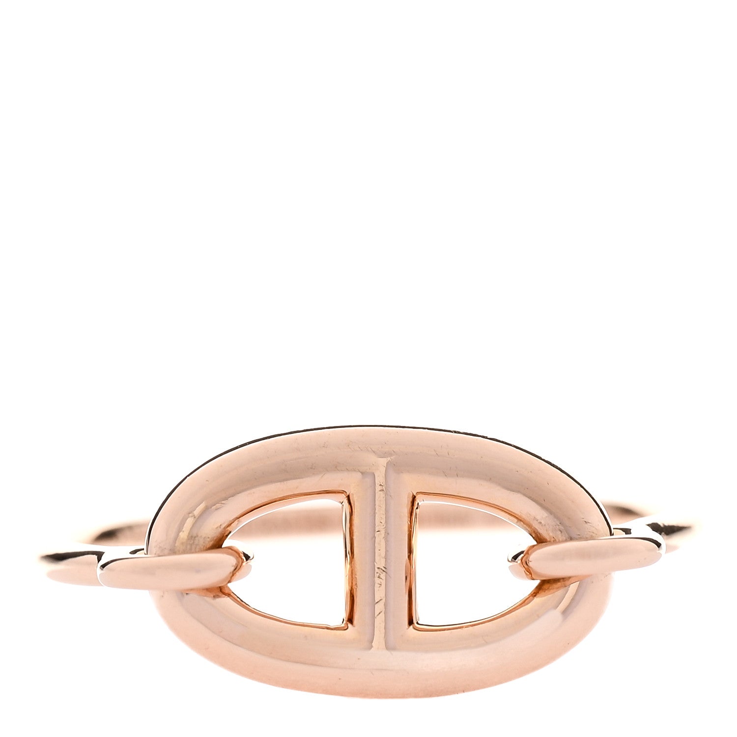 Hermes 18K Rose Gold Farandole Ring 52 6 1902932 – FASHIONPHILE