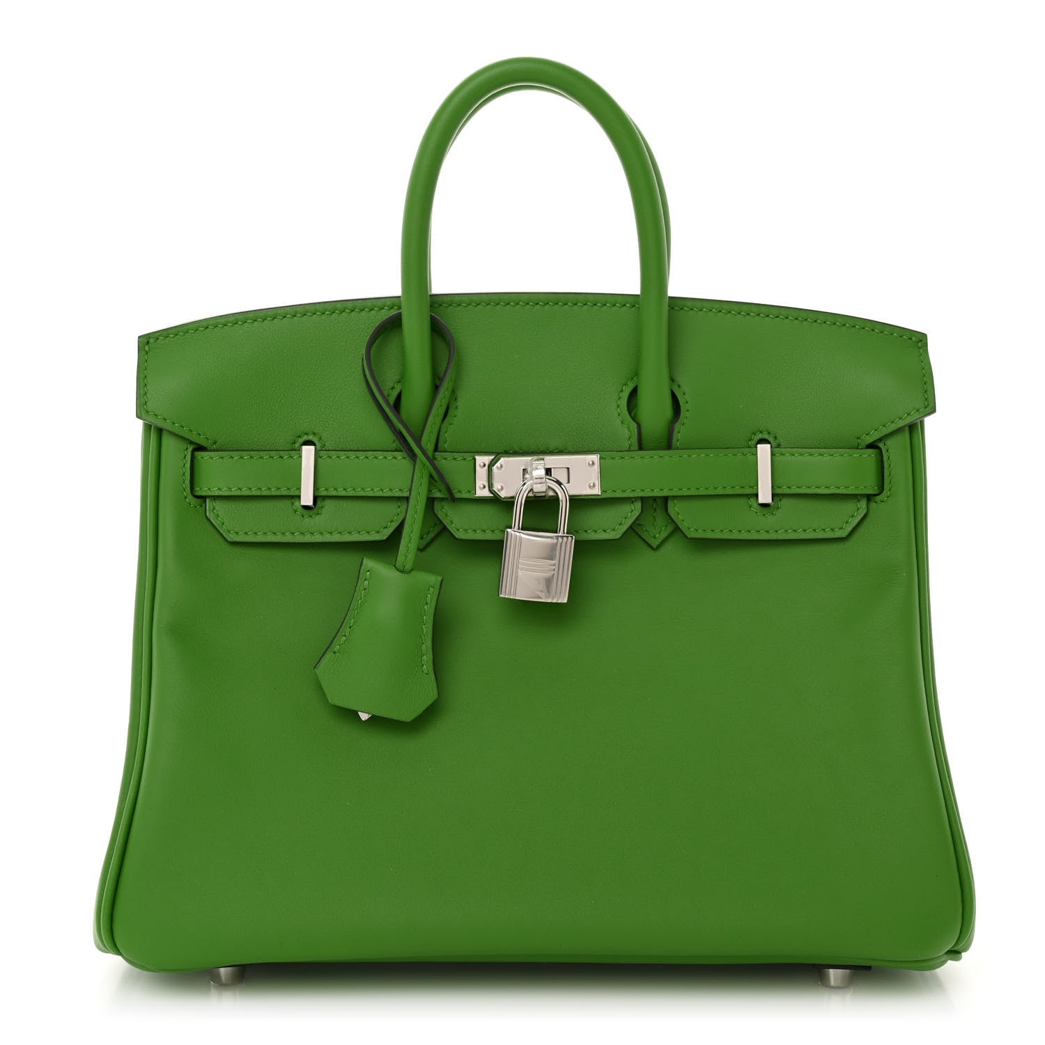 Hermes Swift Birkin 25 Vert Yucca 1 of 14
